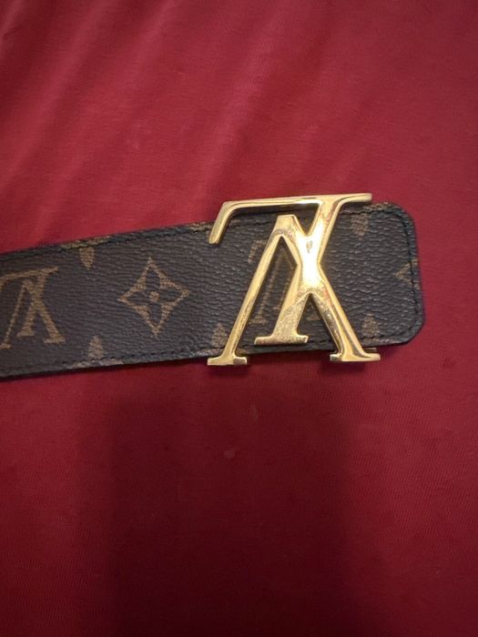 Louis Vuitton, Accessories, Louis Vuitton Virgil Abloh Monogram Character  Initials Belt