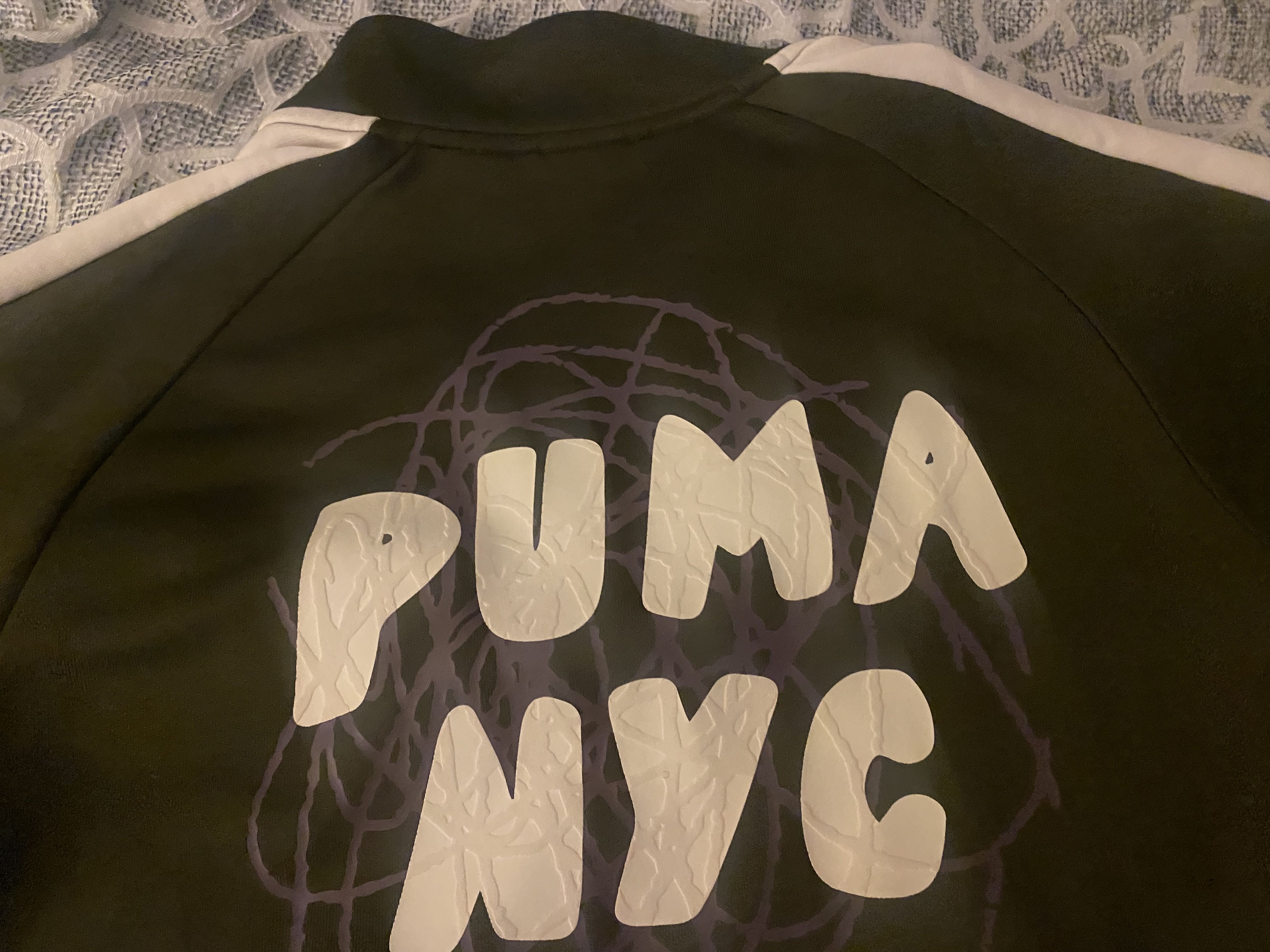 Puma PUMA NYC Track Jacket – Olive Green Size US M / EU 48-50 / 2 - 1 Thumbnail