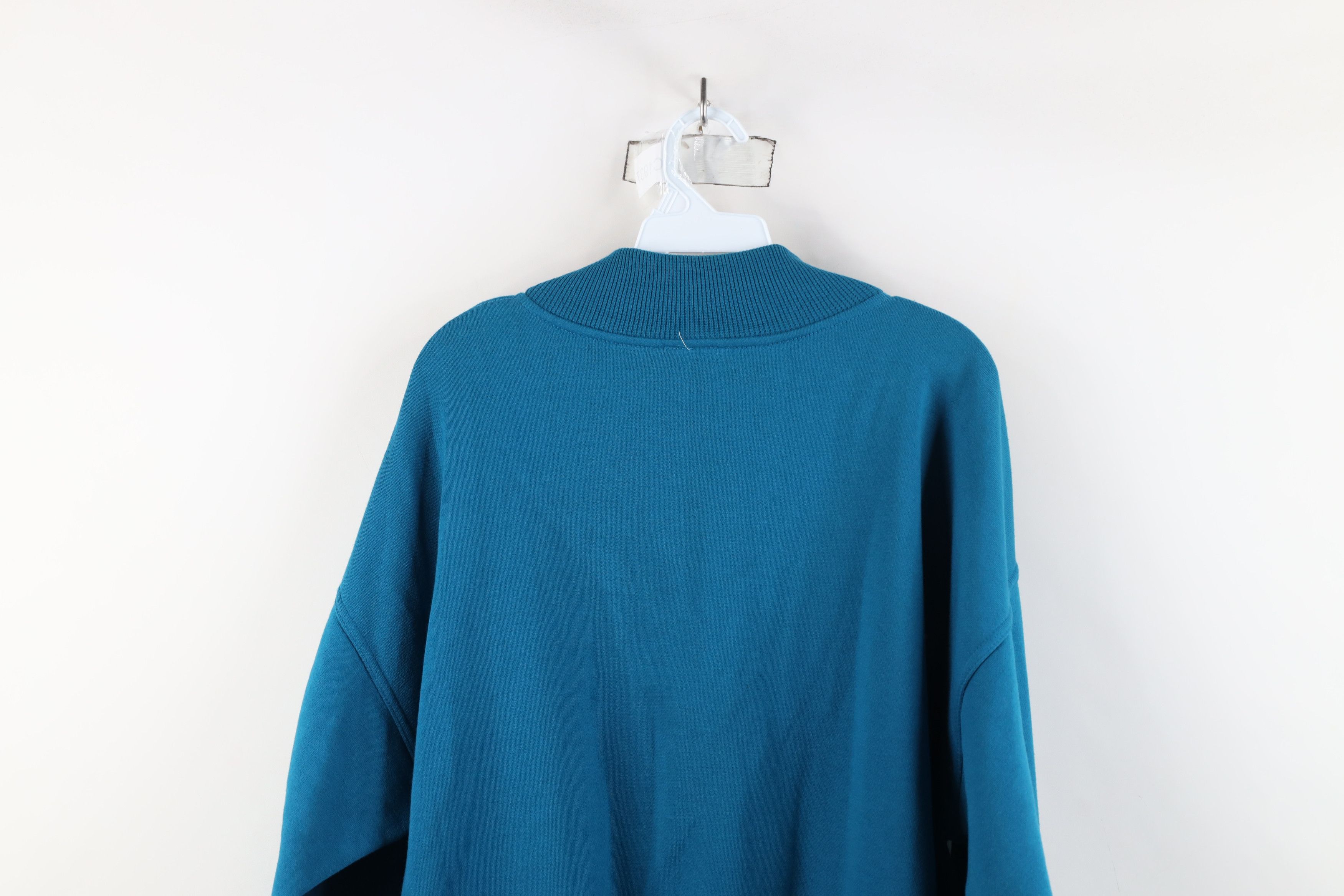 Vintage Vintage 90s Streetwear Fit Half Zip Pullover Sweatshirt Size US L / EU 52-54 / 3 - 14 Thumbnail