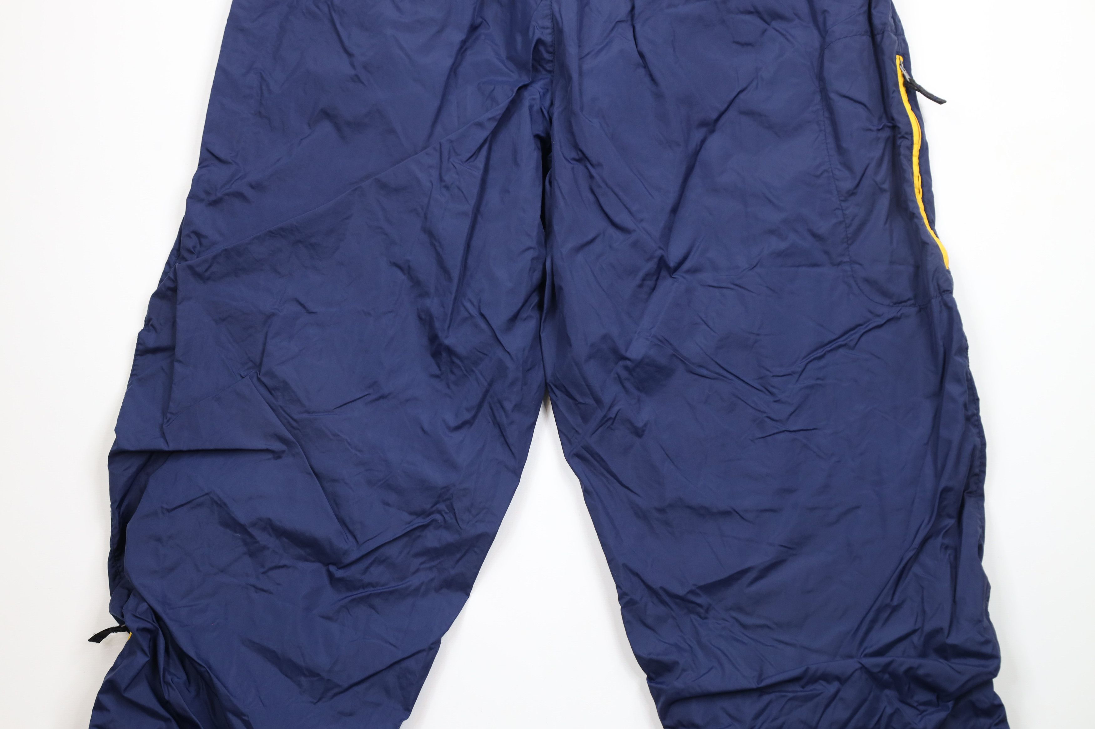 Vintage Vintage 90s University of Michigan Lined Wide Leg Pants Blue Size US 38 / EU 54 - 12 Thumbnail