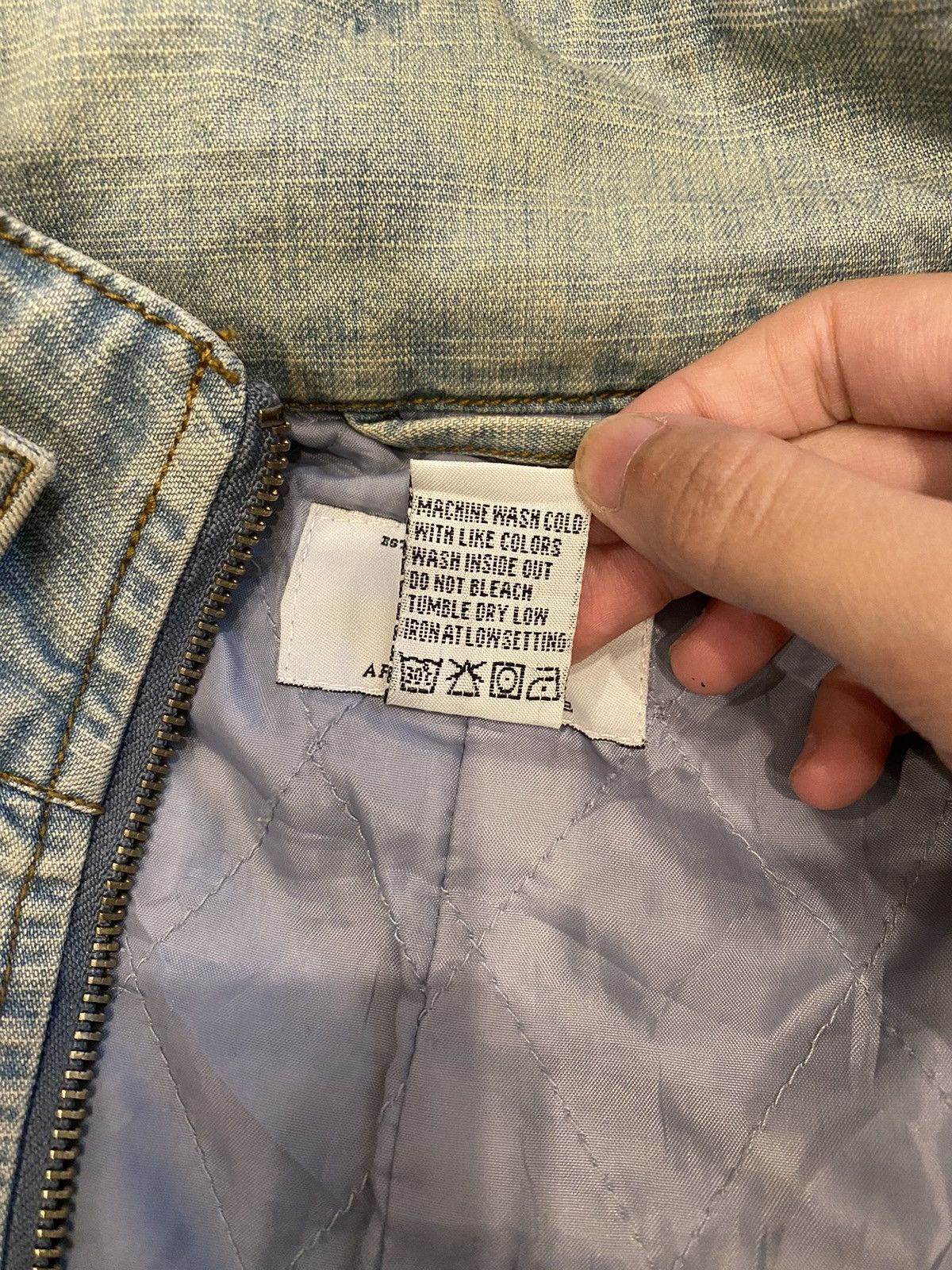 Armani Exchange 2000s Armani Exchange Denim Jacket Size US S / EU 44-46 / 1 - 6 Thumbnail