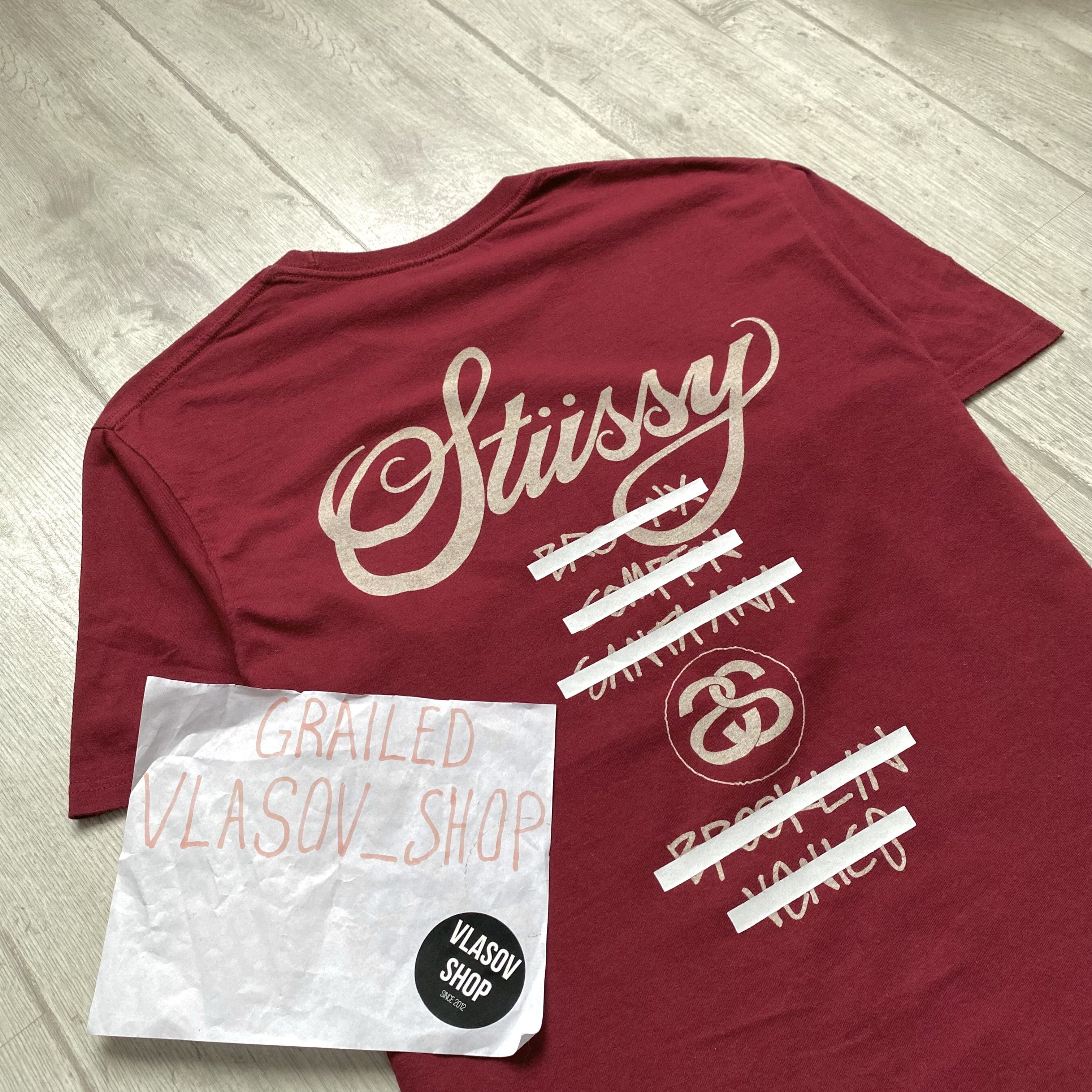Stussy 🔥 Vintage Stussy Big Logo tee skater New York tokyo paris Size US M / EU 48-50 / 2 - 9 Thumbnail