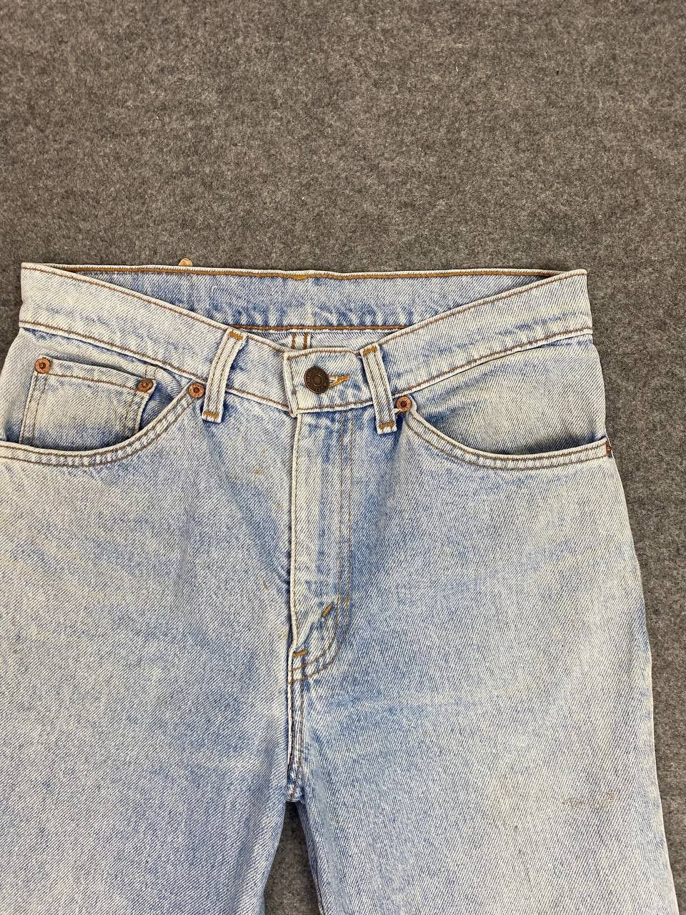 Levi's vintage levis 505 lightwash denim nice design Size US 29 - 7 Thumbnail