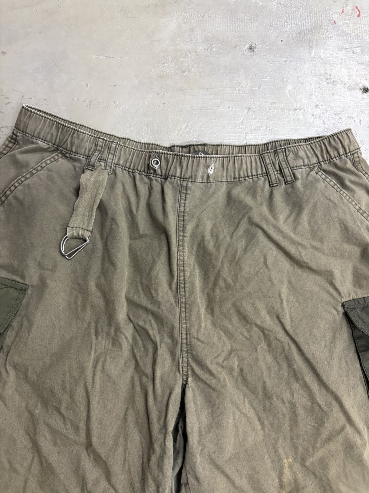 Japanese Brand Vintage Seynaeve MVO Military Belgian Army Twill Cargo Short Size US 34 / EU 50 - 4 Thumbnail
