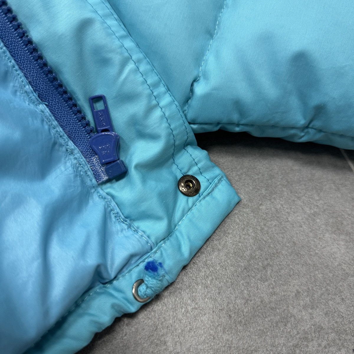 Moncler Grenoble Vintage Moncler Grenoble Down Vest Jacket Retro Blue Size 1 Size US S / EU 44-46 / 1 - 18 Thumbnail