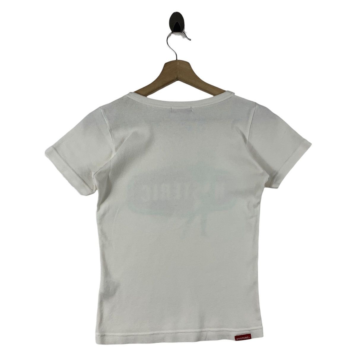 Hysteric Glamour × Japanese Brand × Vintage Vintage HYSTERIC GLAMOUR big spellout printed tee Size XS / US 0-2 / IT 36-38 - 4 Thumbnail