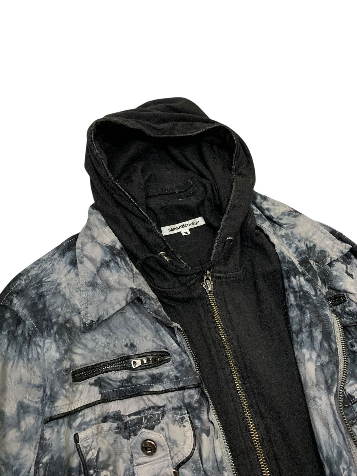 Le Grande Bleu (L.G.B.) 🔥SEMANTIC DESIGN LGB FULLPRINTS ZIPPER HOODIE Size US M / EU 48-50 / 2 - 4 Thumbnail