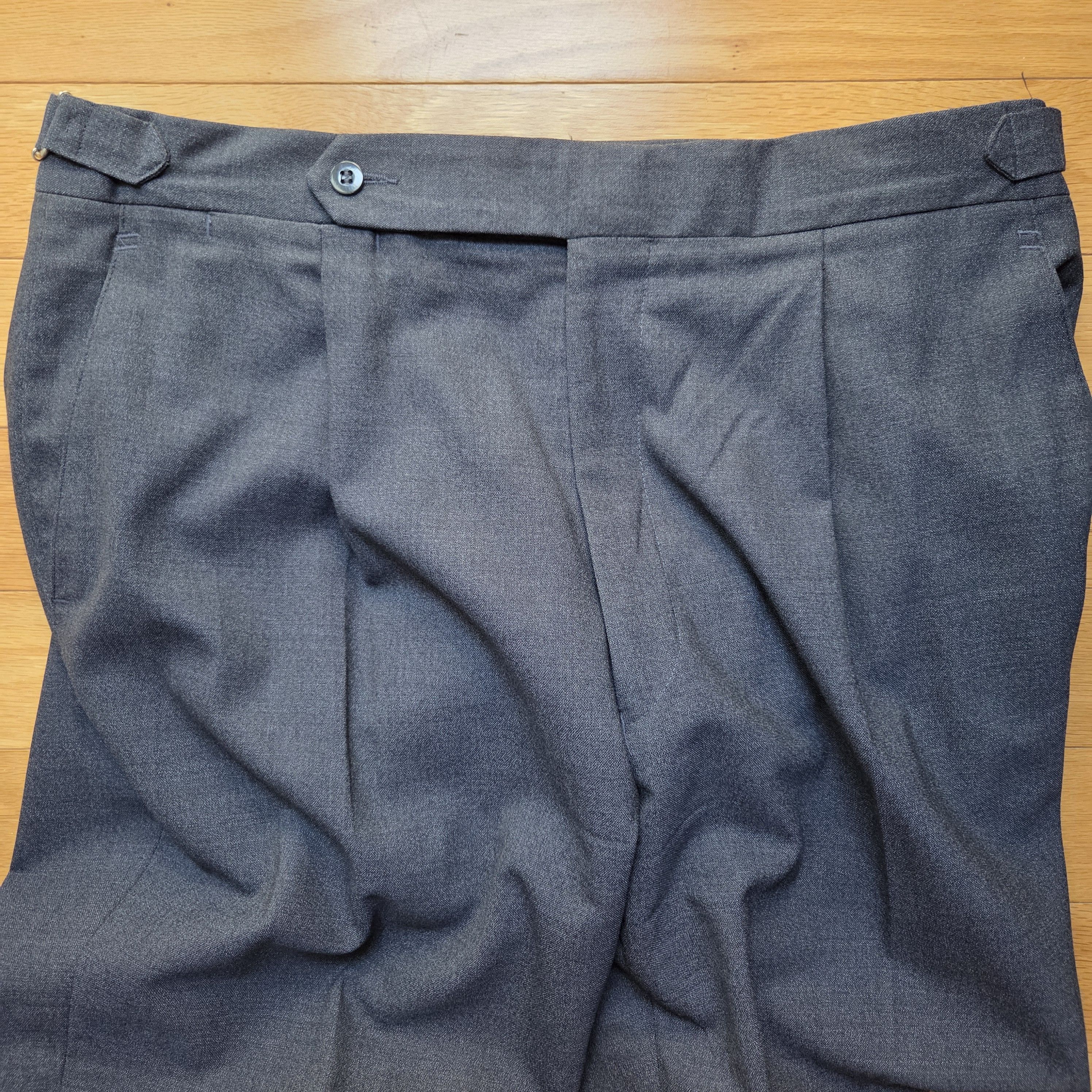 Stoffa Blue water-resistant wool trousers Size US 36 / EU 52 - 2 Thumbnail