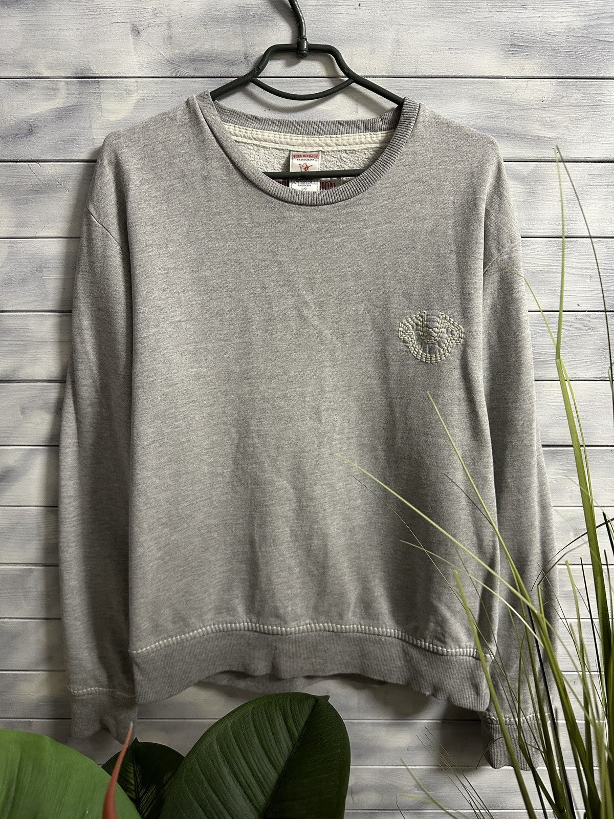 True Religion Rare Sweatshirt True Religion Japan Style Small Logo Size US L / EU 52-54 / 3 - 1 Thumbnail