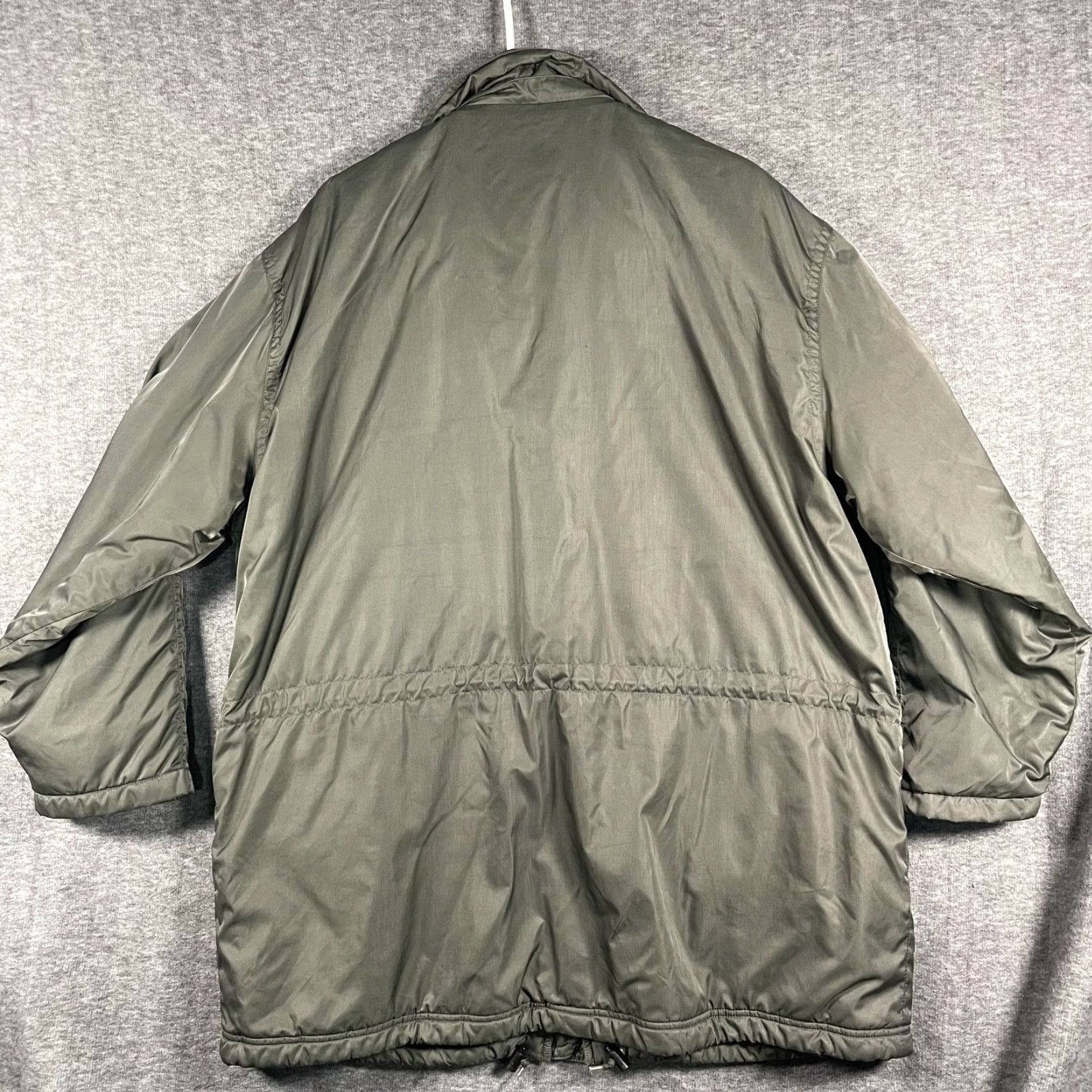 Eddie Bauer Eddie Bauer Mens XL Green Insulated Parka Thinsulate Zip Snap Pockets YKK Coat Size US XL / EU 56 / 4 - 2 Thumbnail