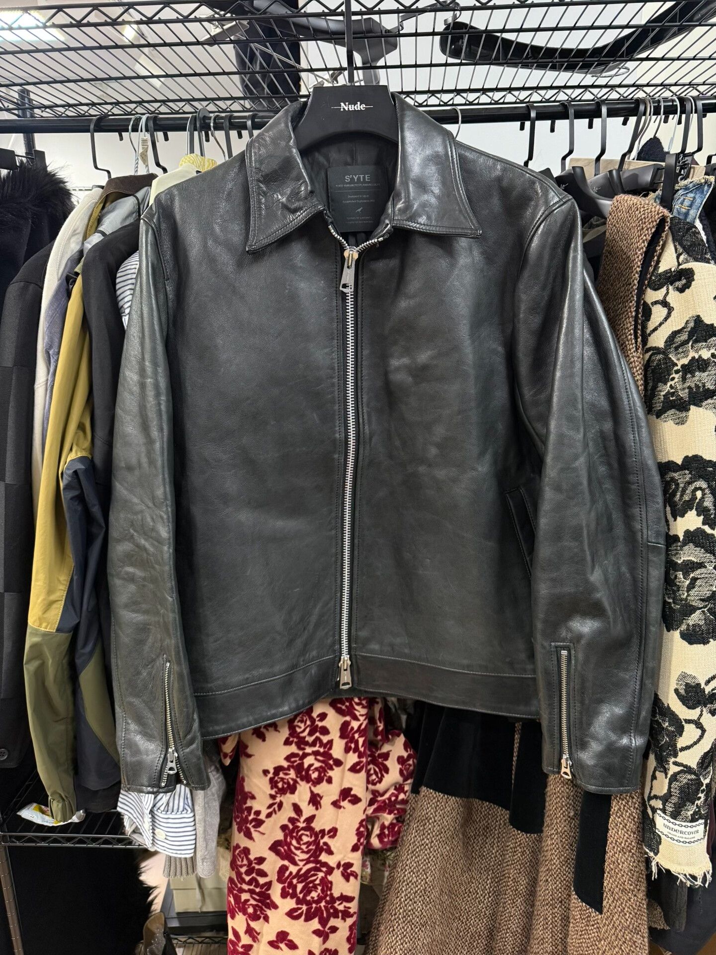Yohji Yamamoto yohji yamamoto thick leather jacket size 3 Size US M / EU 48-50 / 2 - 1 Thumbnail
