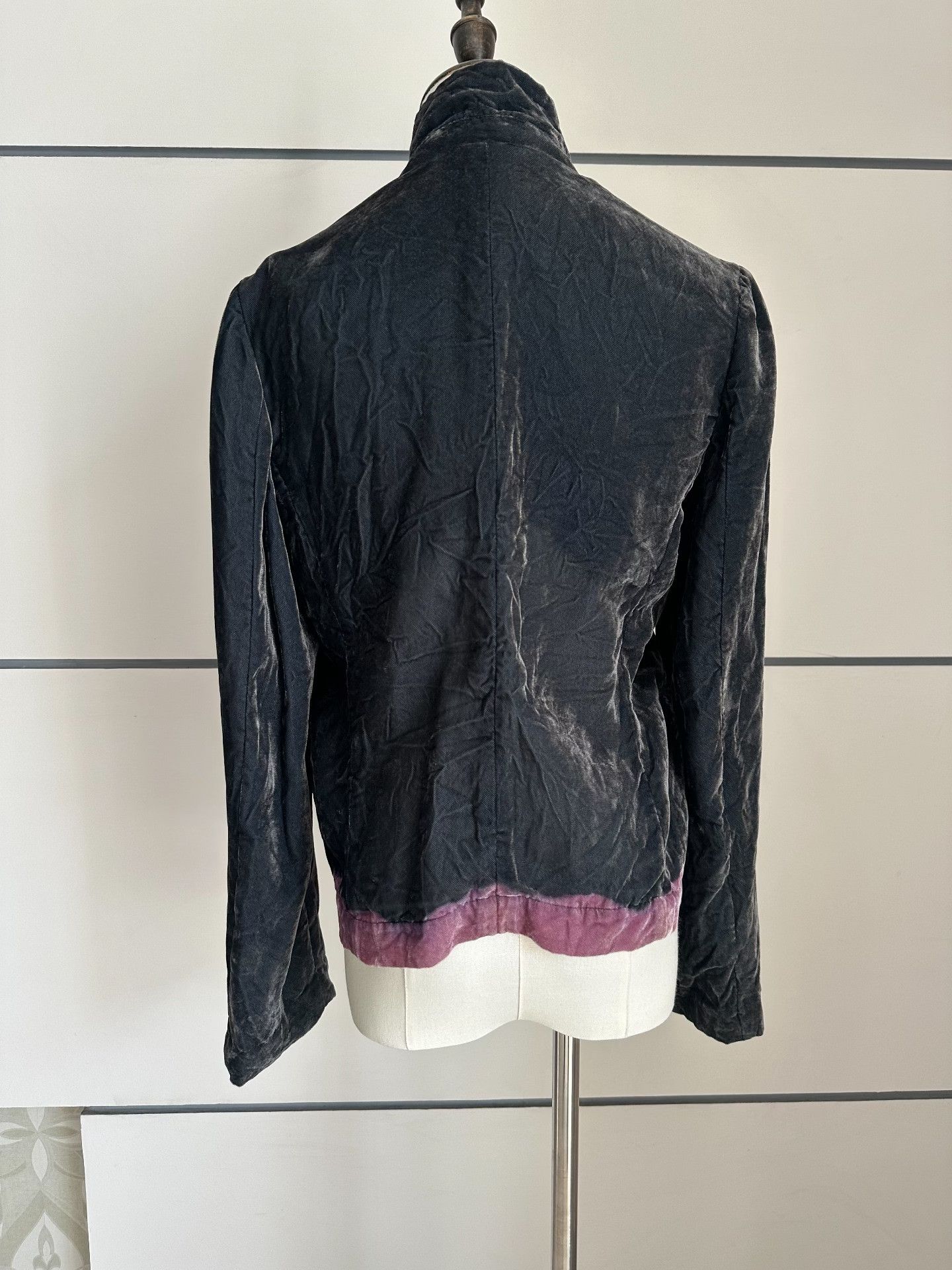 Comme des Garcons Comme des Garcons De-colored wrinkled jacket| Size S / US 4 / IT 40 - 8 Thumbnail