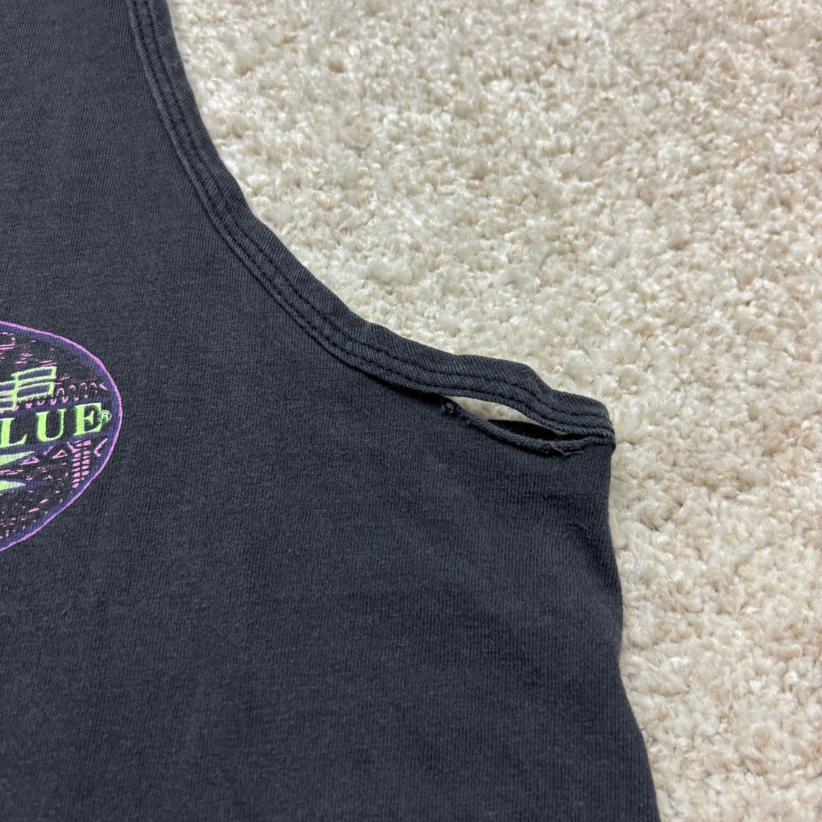 Vintage Vintage 1991 Newport Blue Tank Top Men's Large Beach Lounge Size US L / EU 52-54 / 3 - 11 Thumbnail