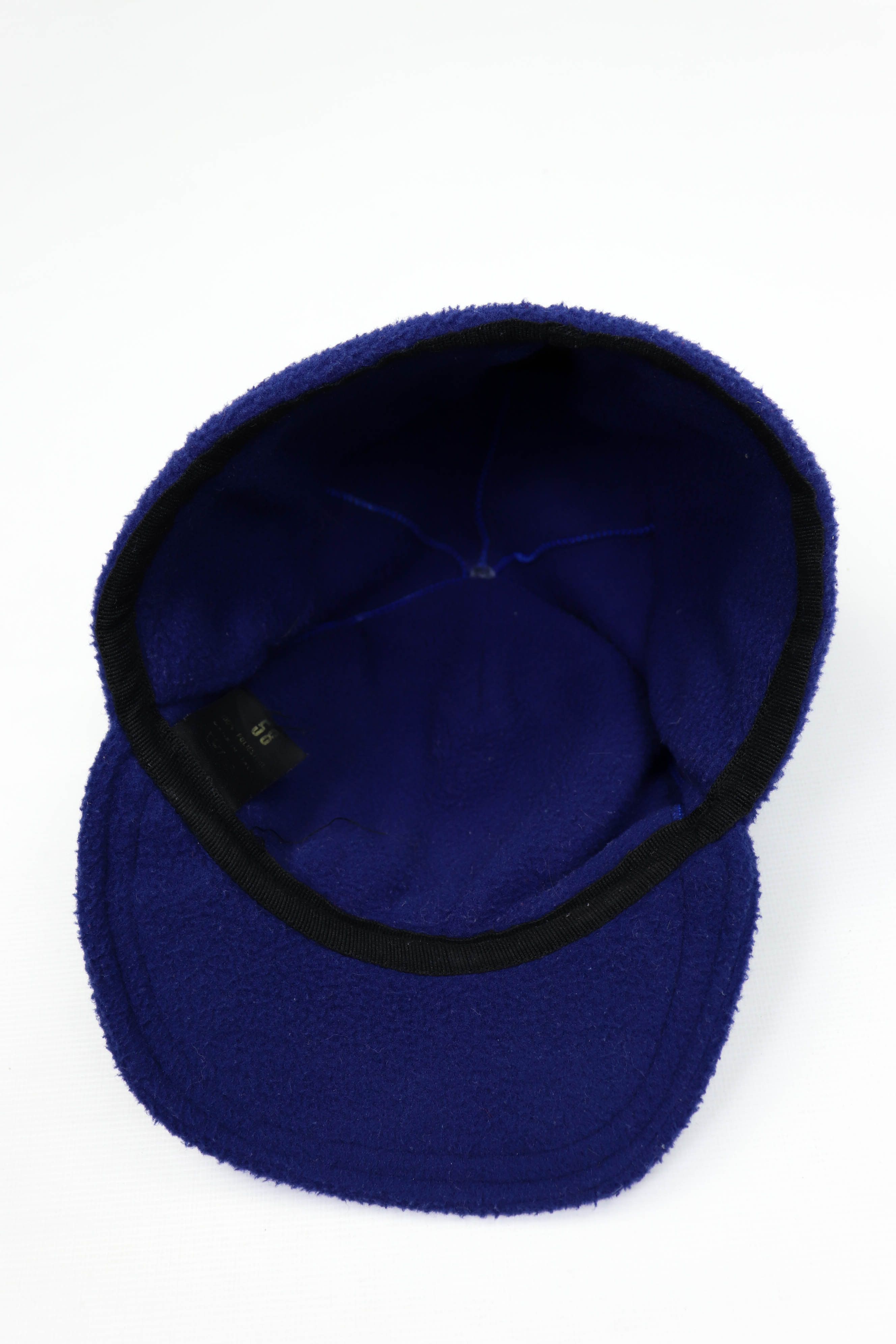 NFL Los Angeles Raiders Vintage 80s 90s Blue Fleece Cap Hat Size ONE SIZE - 12 Thumbnail
