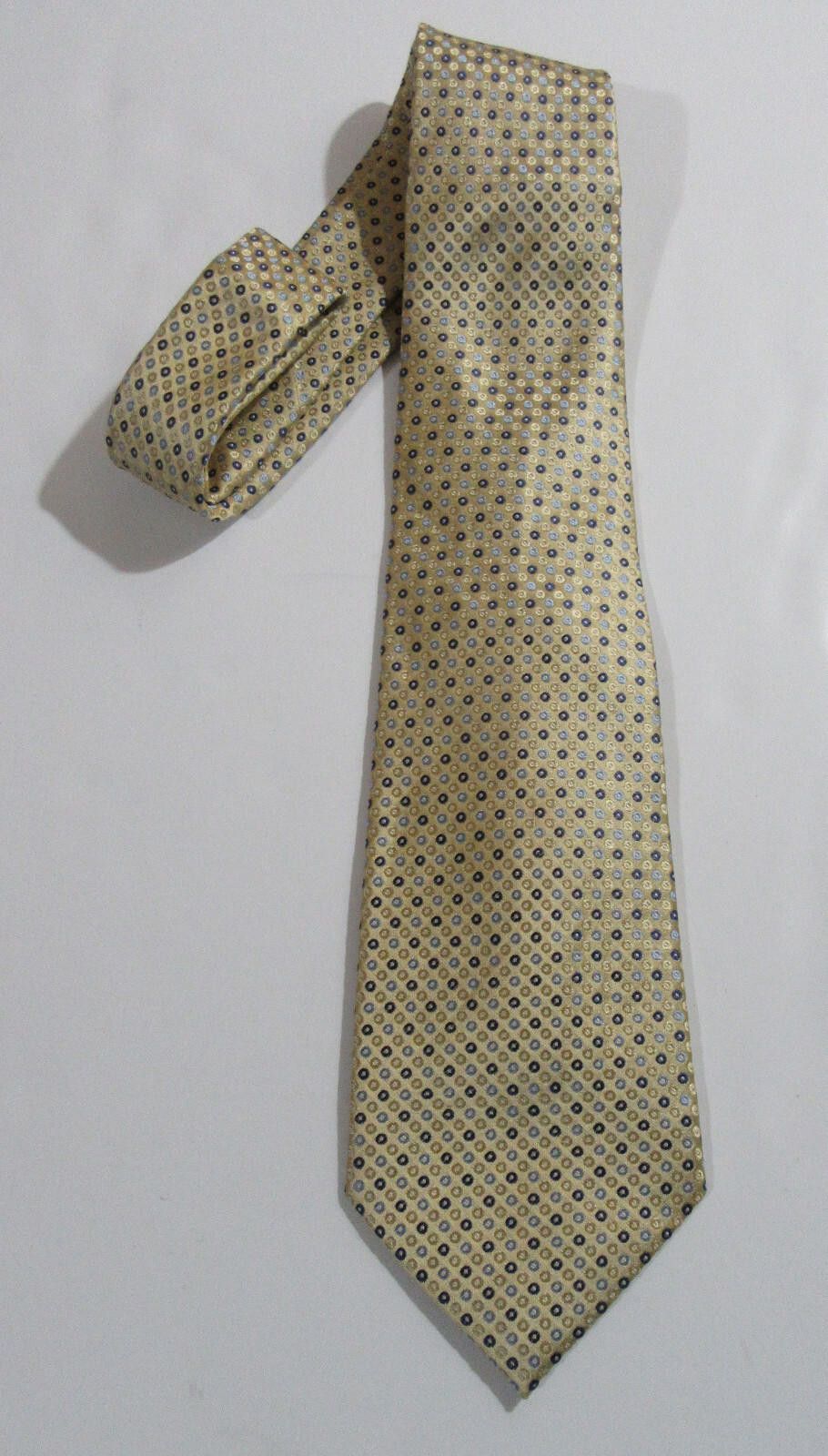 Designer Donald J. Trump Signature Collection Necktie Yellow Pattern Size ONE SIZE - 1 Thumbnail