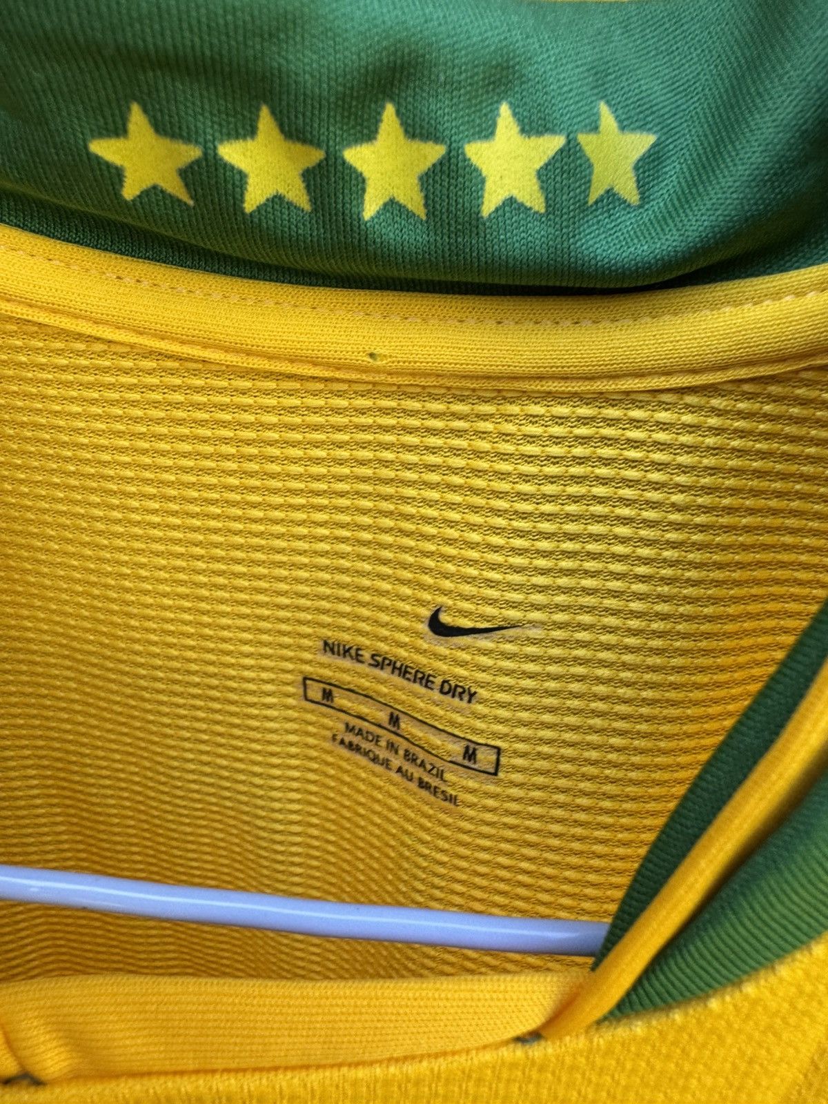 Nike Brazil 2006 World Cup RONALDINHO #10 Jersey Shirt - M - 9/10 Size US M / EU 48-50 / 2 - 5 Thumbnail