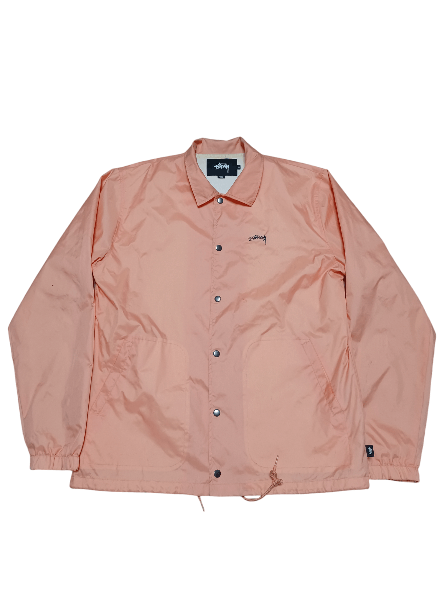 Stussy coach jacket pink hotsell