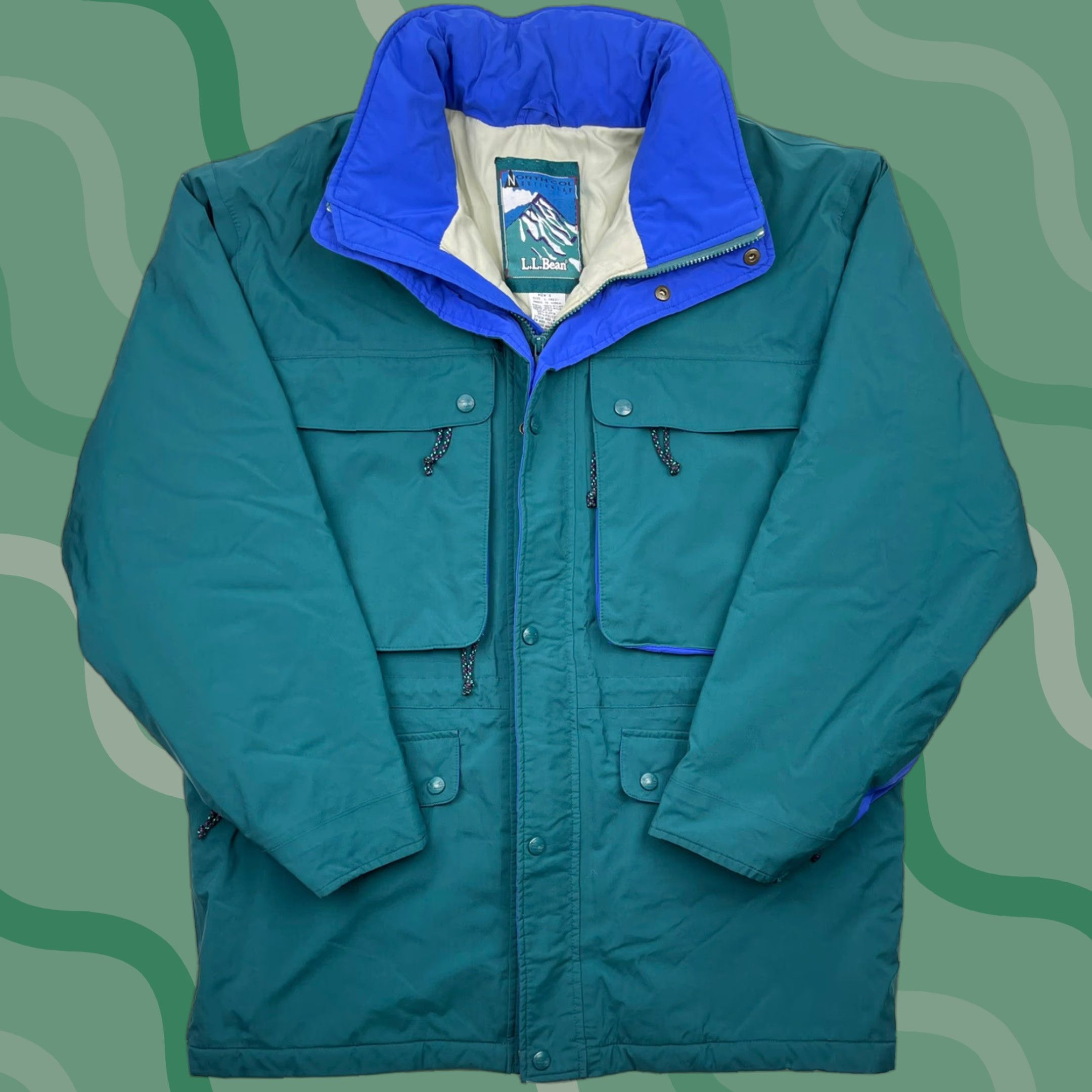 【名作】90s LL.Bean PRIMALOFT m-65 L.L. Bean × Vintage 90's Vintage LL Bean Primaloft Anorak L | Grailed