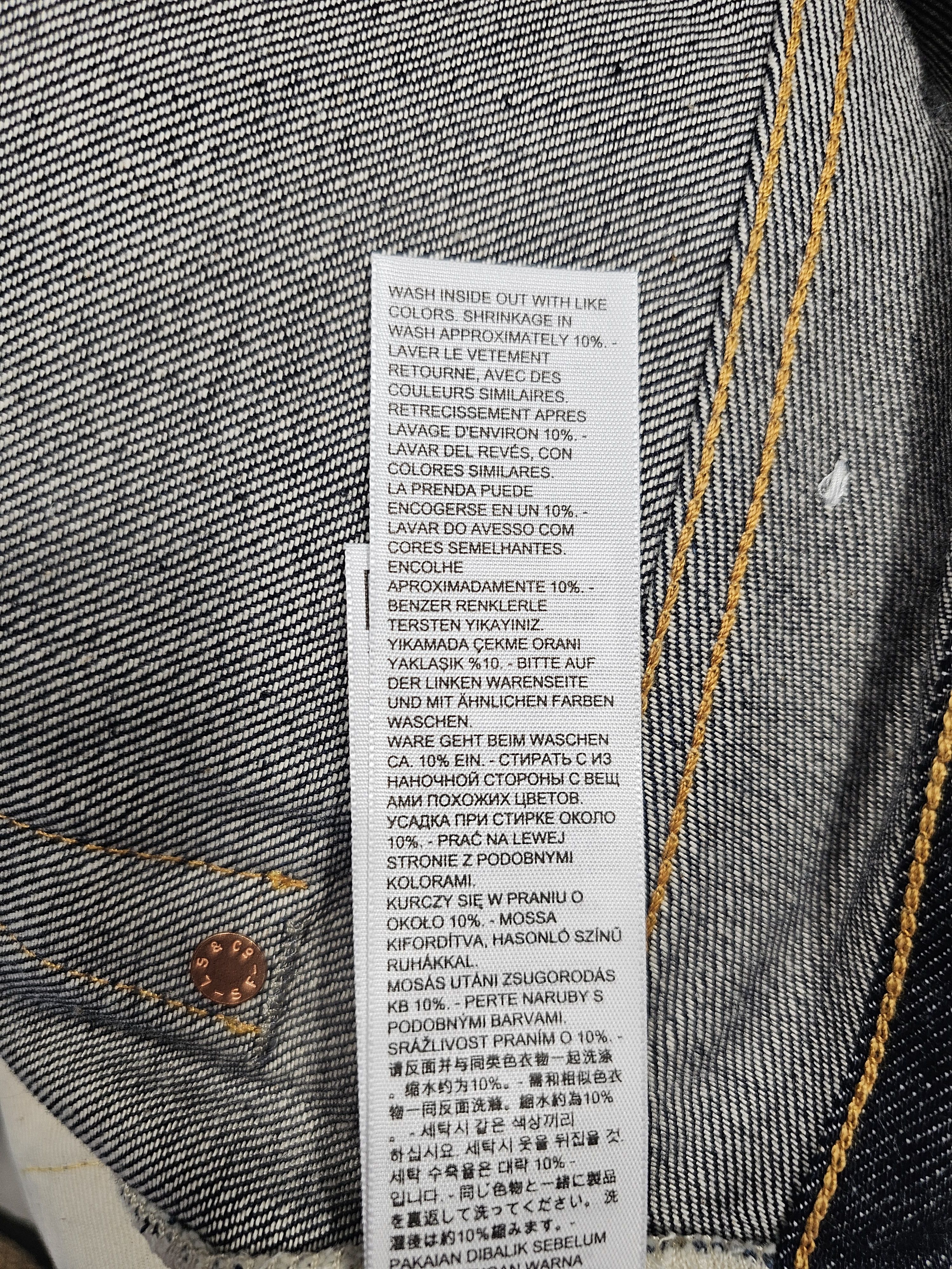 Levi's Vintage Clothing Levi's Vintage Clothing 1954 501 Selvedge Big E Japan Made Size US 31 - 11 Thumbnail