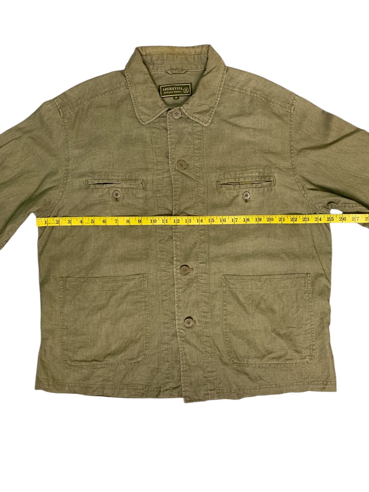 Japanese Brand Rare Design Vintage Aburaysia Military Chore Jackets Size US M / EU 48-50 / 2 - 7 Thumbnail