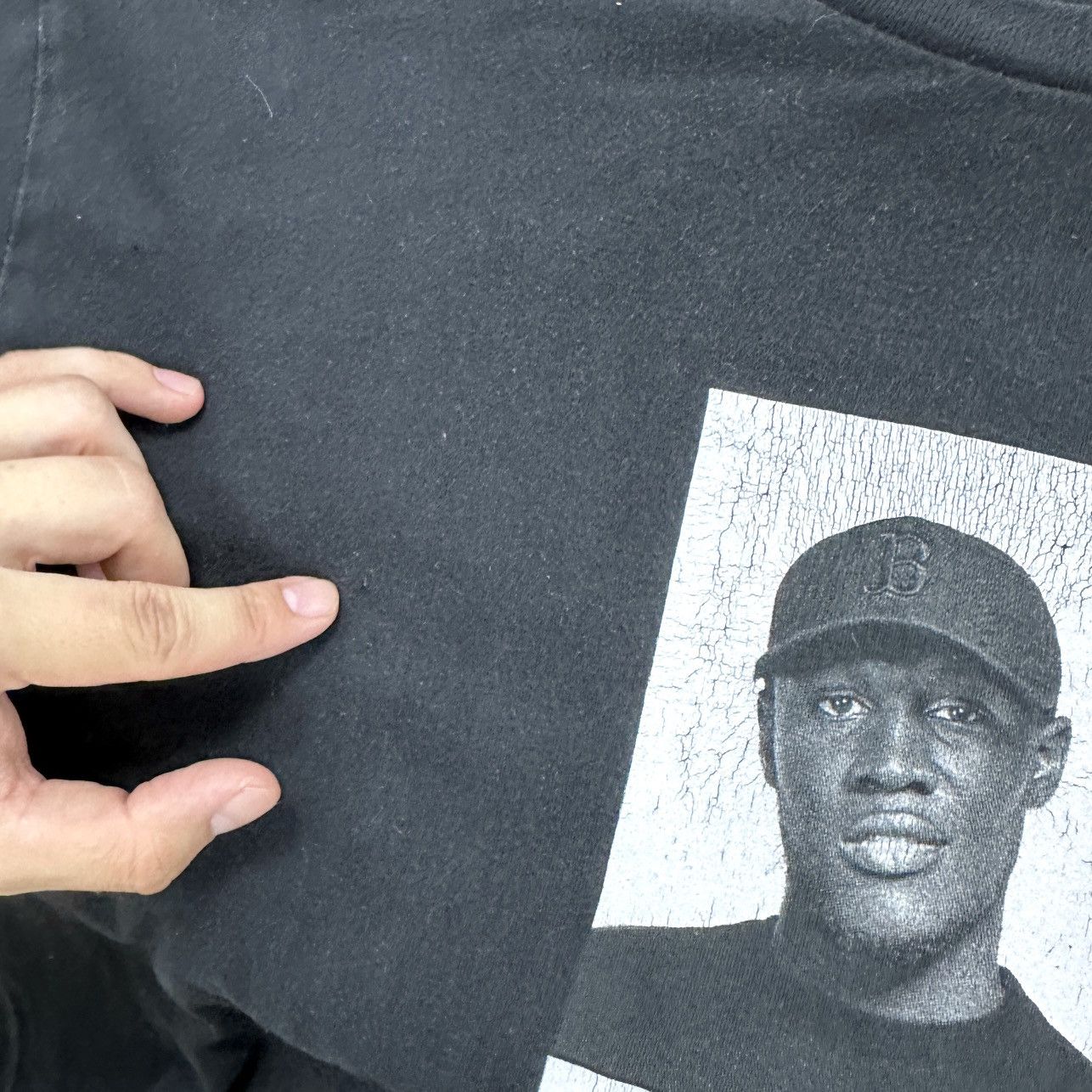 Rap Tees Vintage 00s Stormzy Where Do You Know Me From longsleev rap Size US M / EU 48-50 / 2 - 10 Thumbnail