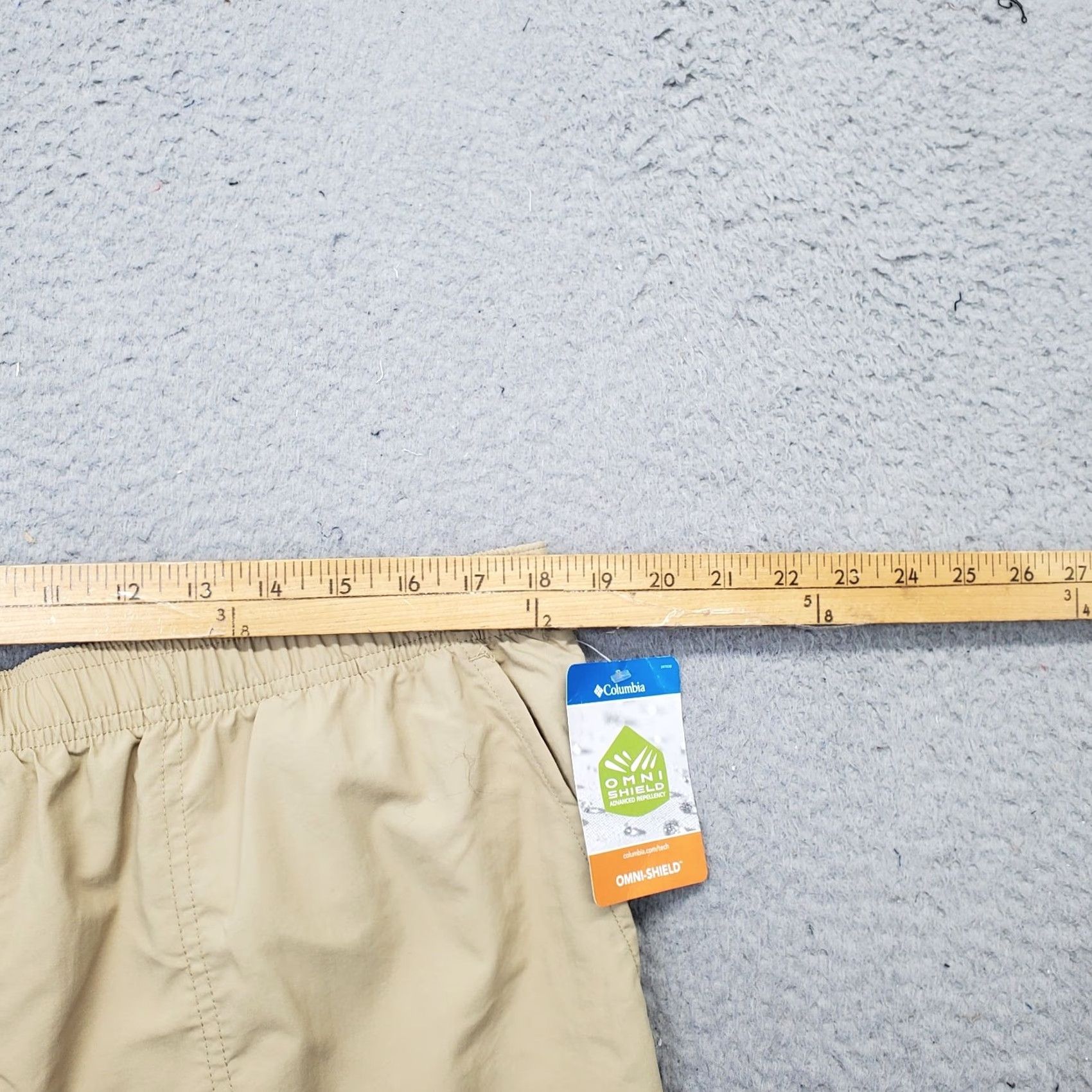 Vintage Columbia Womens Shorts Brown Regular Fit Elastic Waist XXL Pocketville Trail Shorts Size 40" / US 18 - 5 Thumbnail
