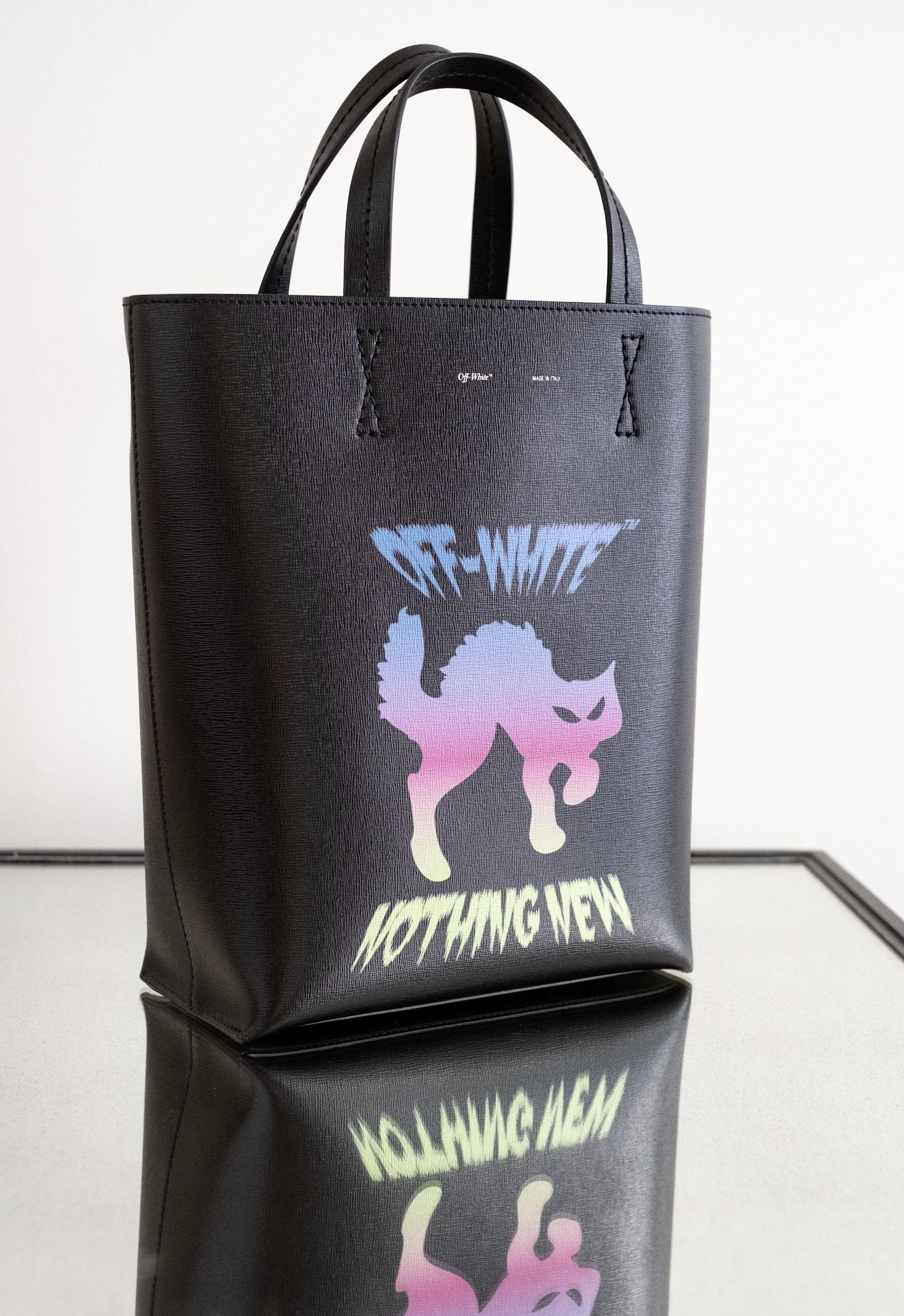 Off-White Off-White Leather Bag NOTHING NEW in Black Size ONE SIZE - 3 Thumbnail