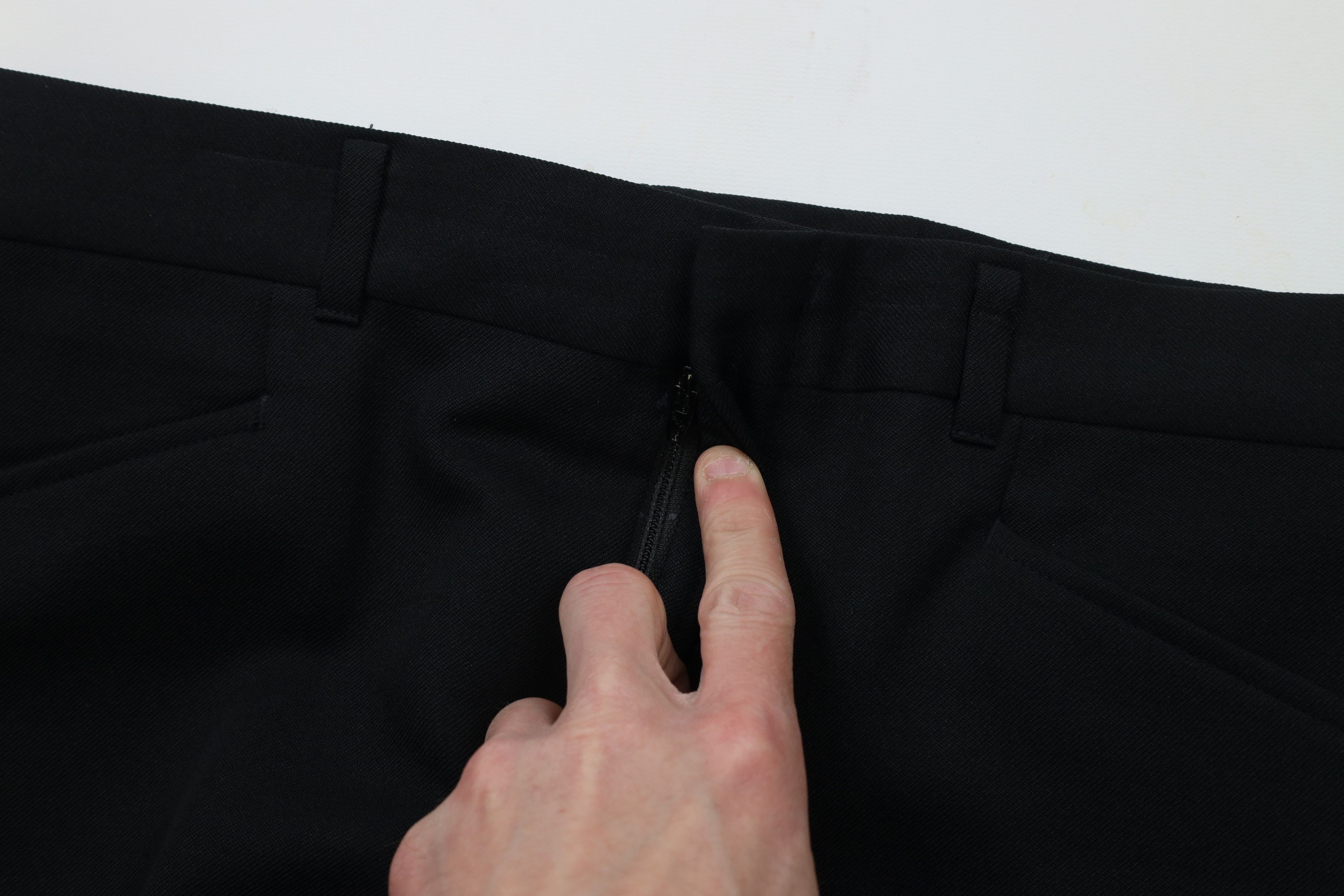 Vintage Vintage 70s Streetwear Leg Bell Bottoms Chino Pants Black Size US 34 / EU 50 - 5 Thumbnail