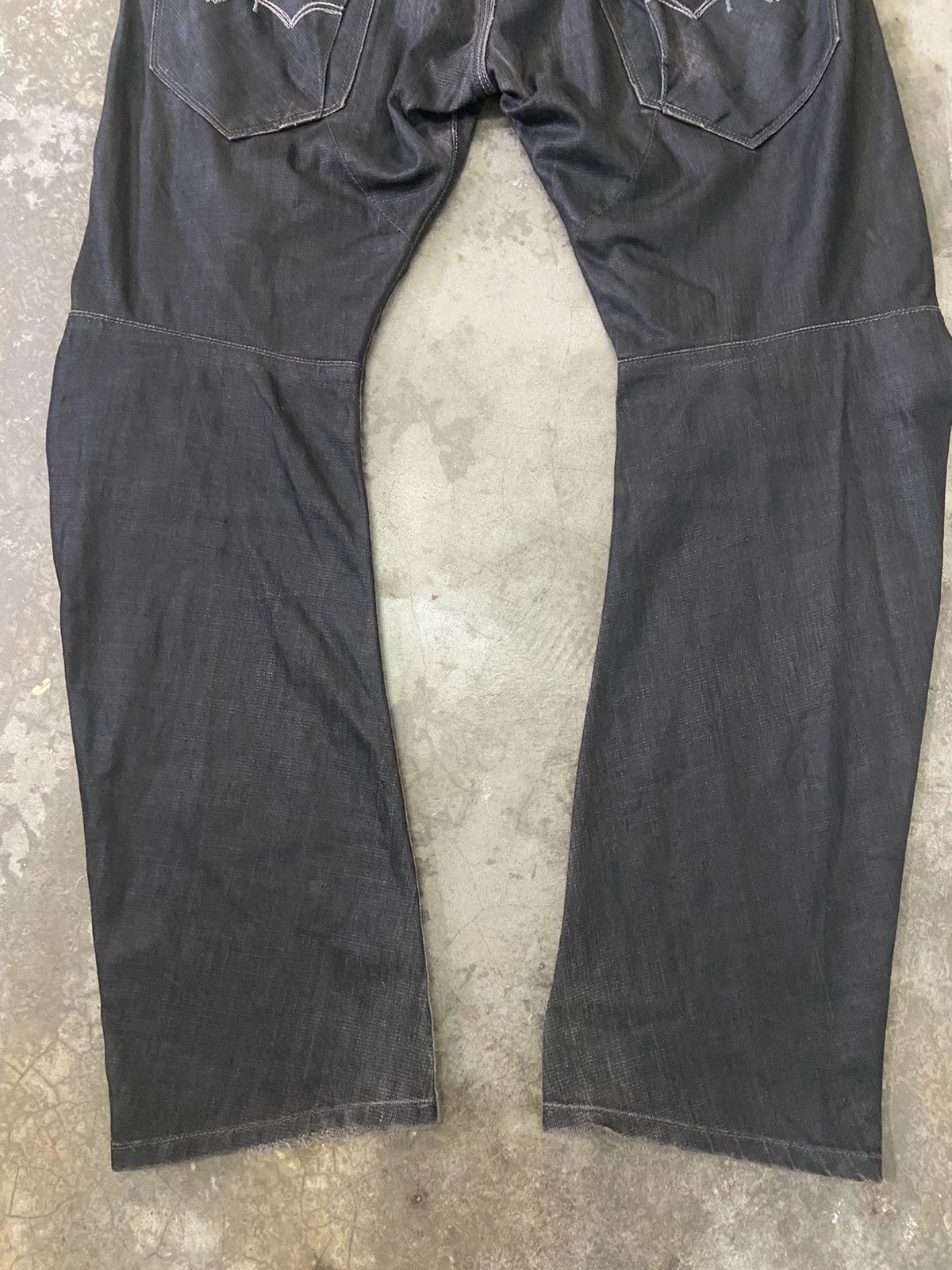 Edwin × Japanese Brand Edwin E-Function Type EF503 Banana Cut Denim Size US 34 / EU 50 - 11 Thumbnail
