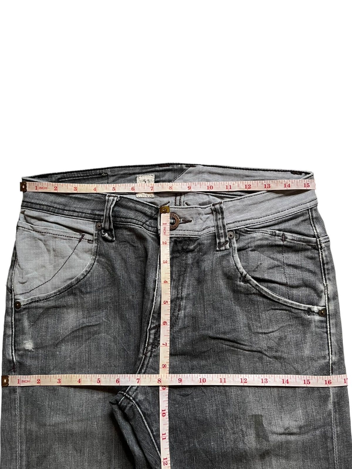 Volcom SALES🔥Vintage Volcom Faded Wash Distressed Skate Jeans Size US 31 - 11 Thumbnail