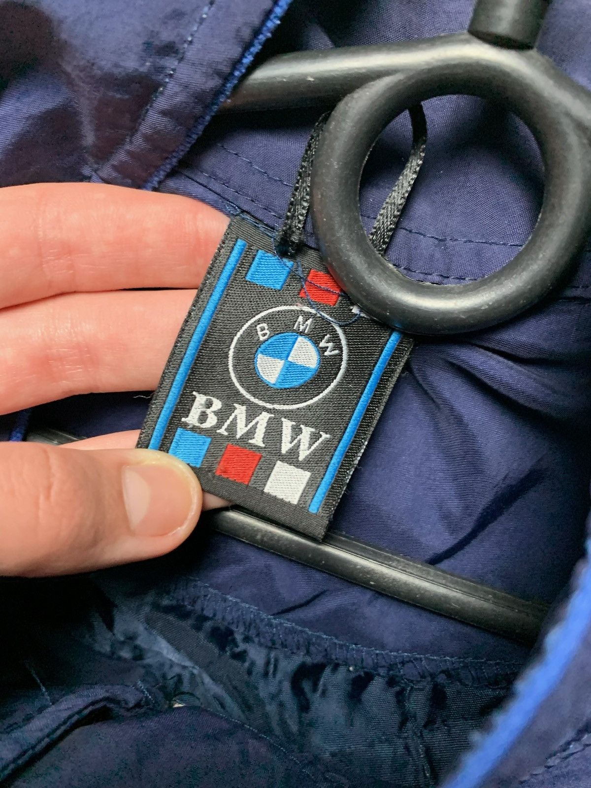 BMW Vintage navy BMW racing jacket logo F1 Size US L / EU 52-54 / 3 - 5 Thumbnail