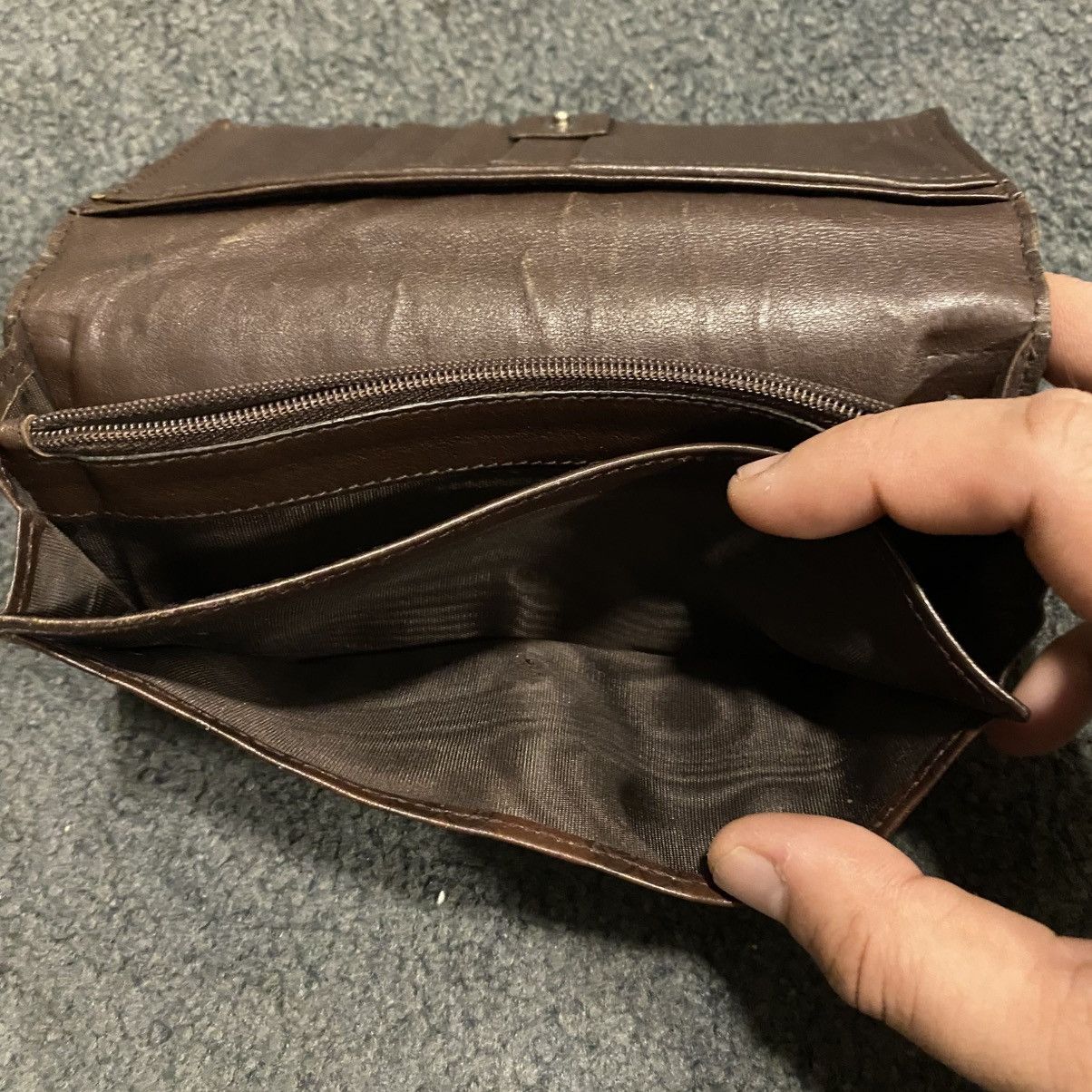 Gucci VINTAGE Y2K GUCCI GG PATTERN LEATHER LONG WALLET Size ONE SIZE - 6 Thumbnail