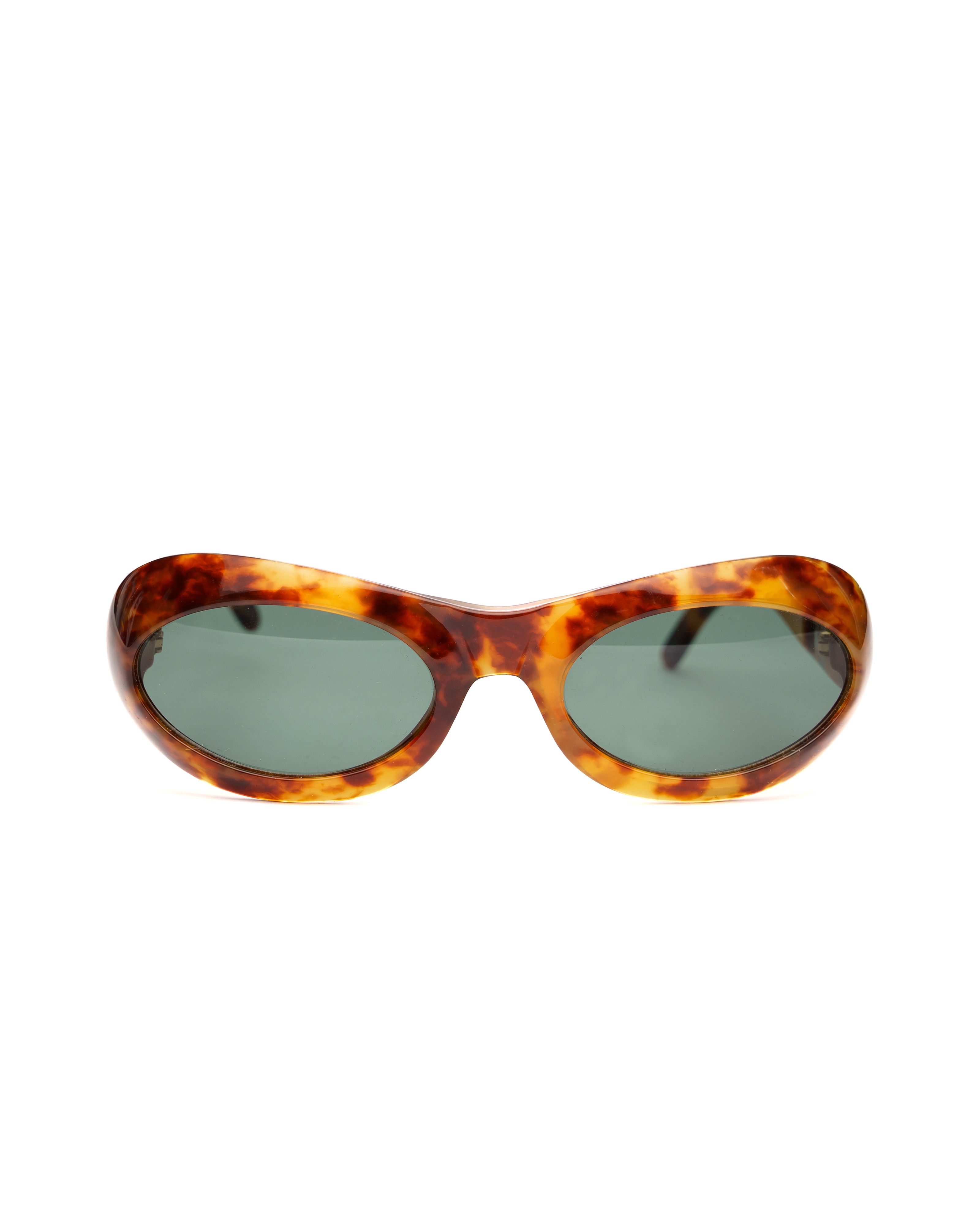 Gianfranco Ferre Gianfranco Ferre '90s Havana Brown & Green Lenses Sunglasses Size ONE SIZE - 1 Thumbnail