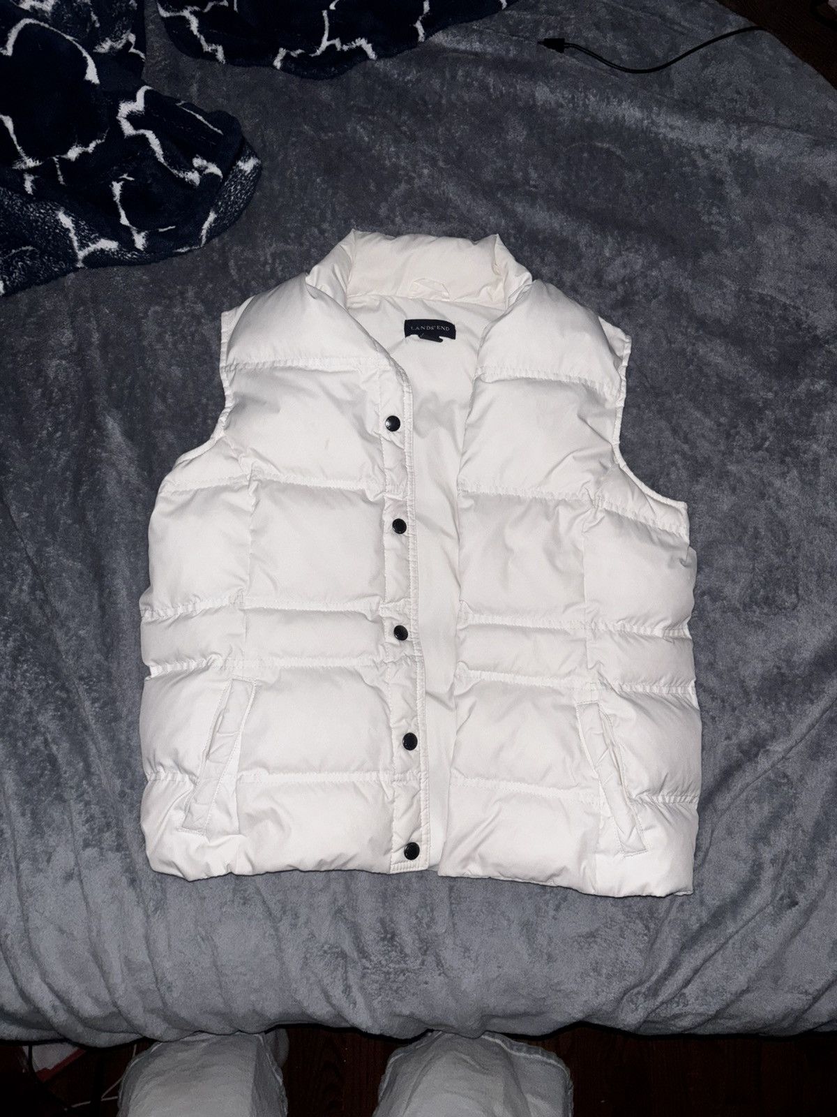Other WHITE PUFFER VEST Size US M / EU 48-50 / 2 - 3 Thumbnail