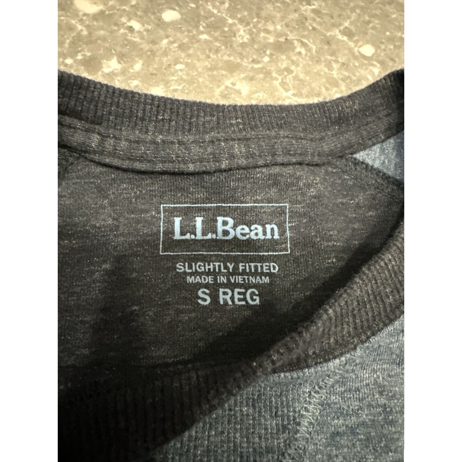 Vintage L.L. Bean Sweater Pullover Men Small Reg Blue Long Sleeve Crew Neck Slightly Fitted Knit Pullover Casual Workwear Size US S / EU 44-46 / 1 - 2 Thumbnail