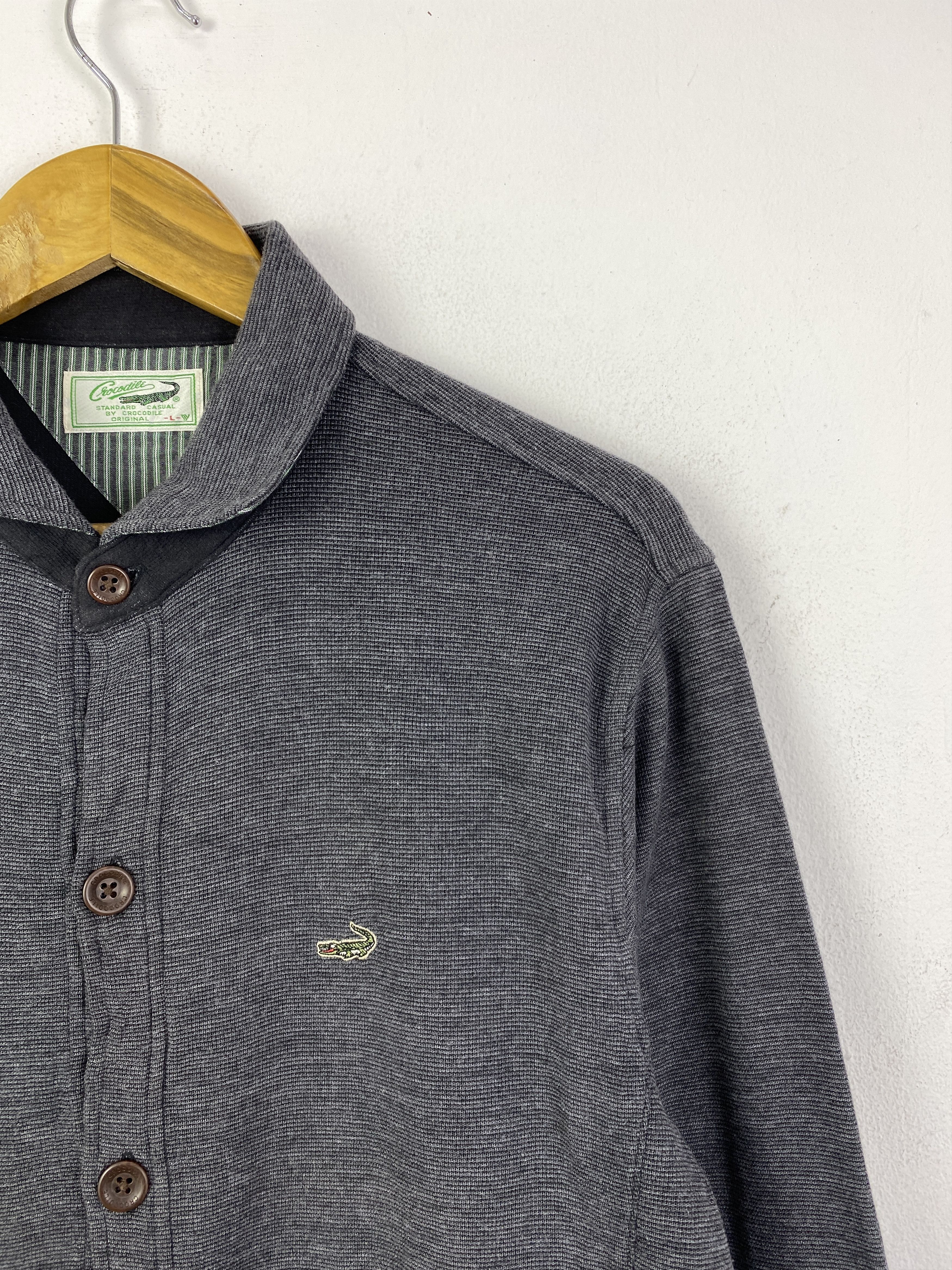 Japanese Brand Vintage Crocodile Butto Up Chore-style Jacket JA0217 Size US L / EU 52-54 / 3 - 9 Thumbnail