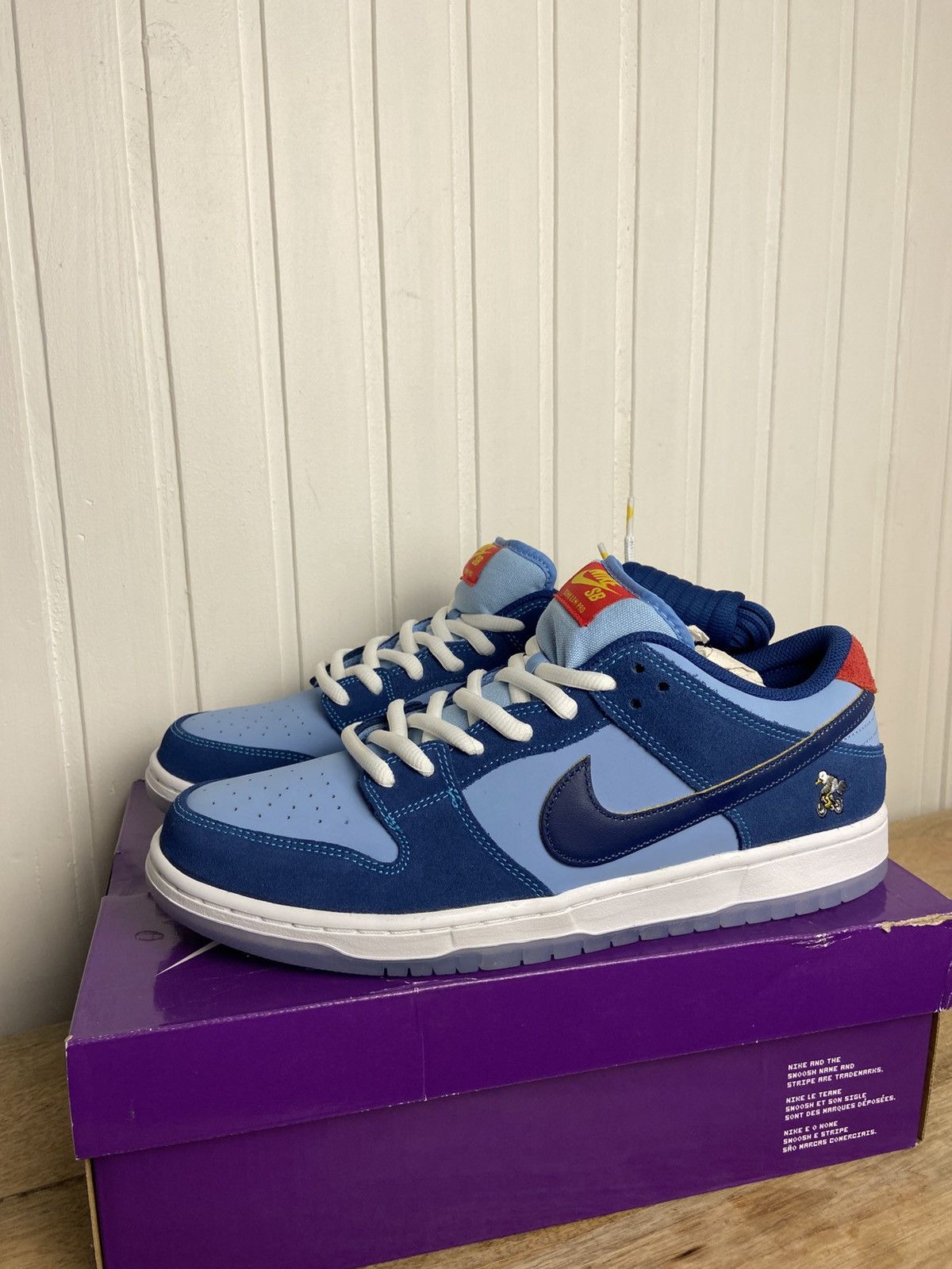 Nike New Nike SB Dunk Low Pro "Why So Sad?" Size 11,5US Size US 11.5 / EU 44-45 - 1 Thumbnail