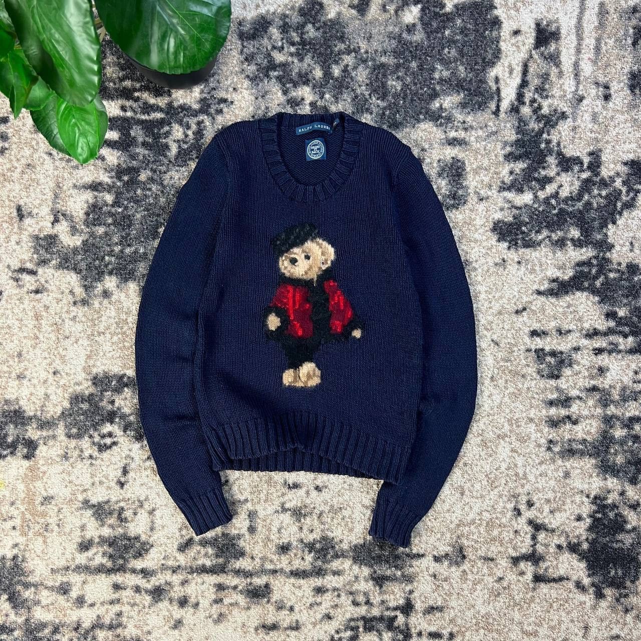 Polo Ralph Lauren Polo Ralph Lauren Bear Rare 3D Big Logo Knit Sweater Size XS / US 0-2 / IT 36-38 - 3 Thumbnail