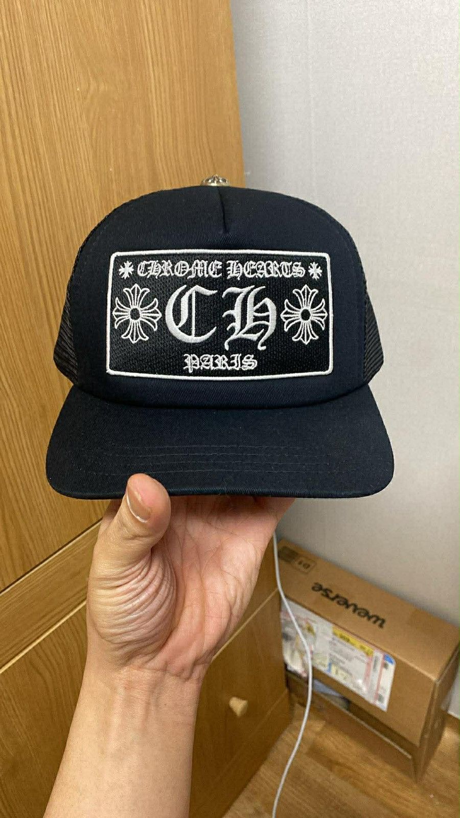 Chrome Hearts Chrome Hearts CH “Paris” Trucker Hat Size ONE SIZE - 2 Thumbnail