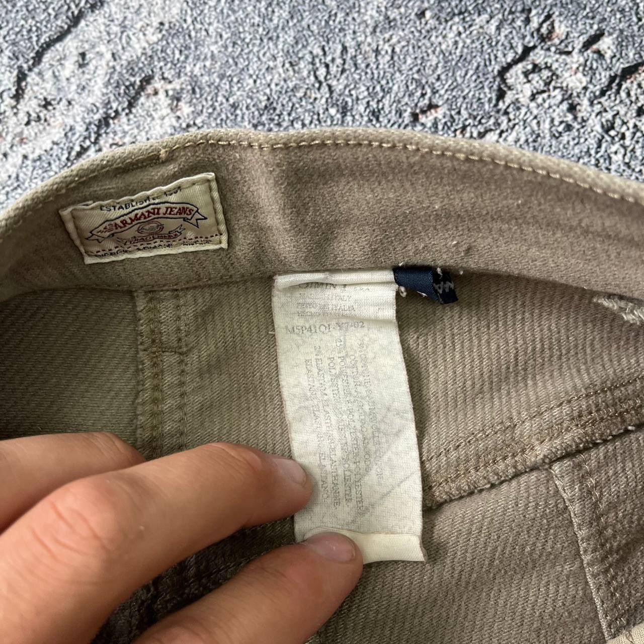 Giorgio Armani Vintage Armani Jeans Pants Y2K Size 30 Size US 30 / EU 46 - 5 Thumbnail