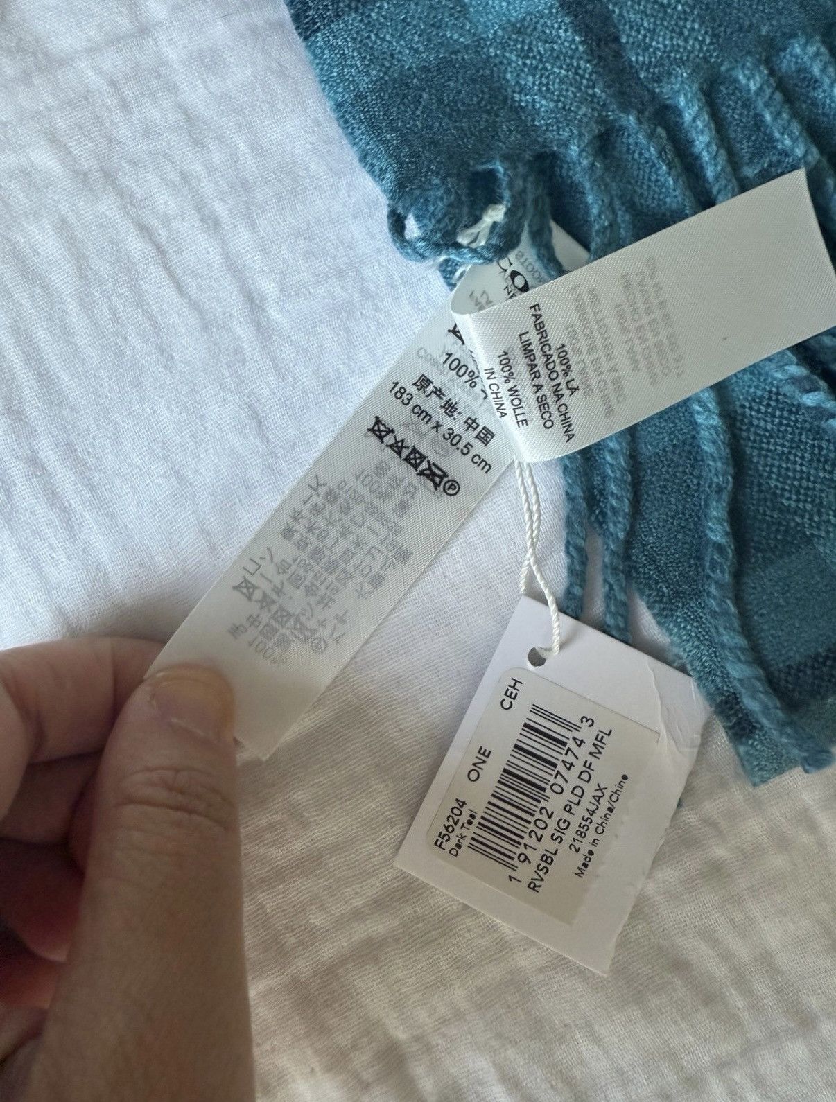 Coach Coach double side scarf Size ONE SIZE - 6 Thumbnail