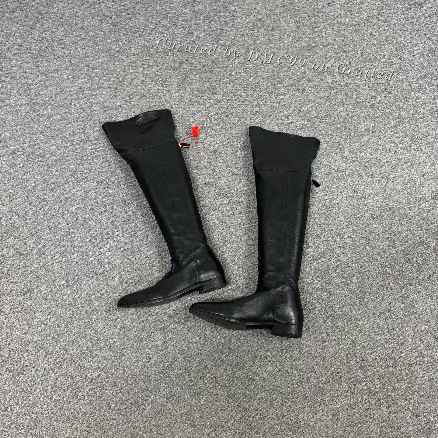 Prada Prada Pointed Toe Knee-High Boots Size US 6.5 / IT 36.5 - 1 Thumbnail