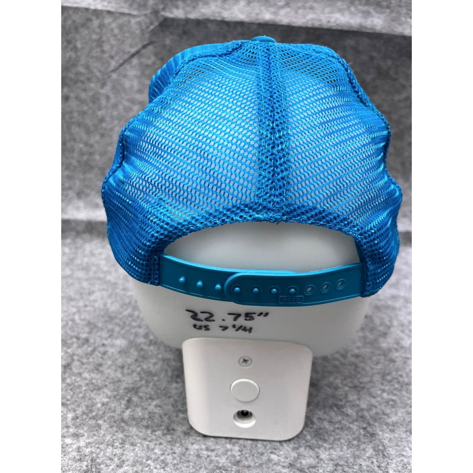 Vintage VINTAGE JDL Construction Hat Cap Blue Poly Rope 90s Trucker Adult One Size Size ONE SIZE - 6 Thumbnail