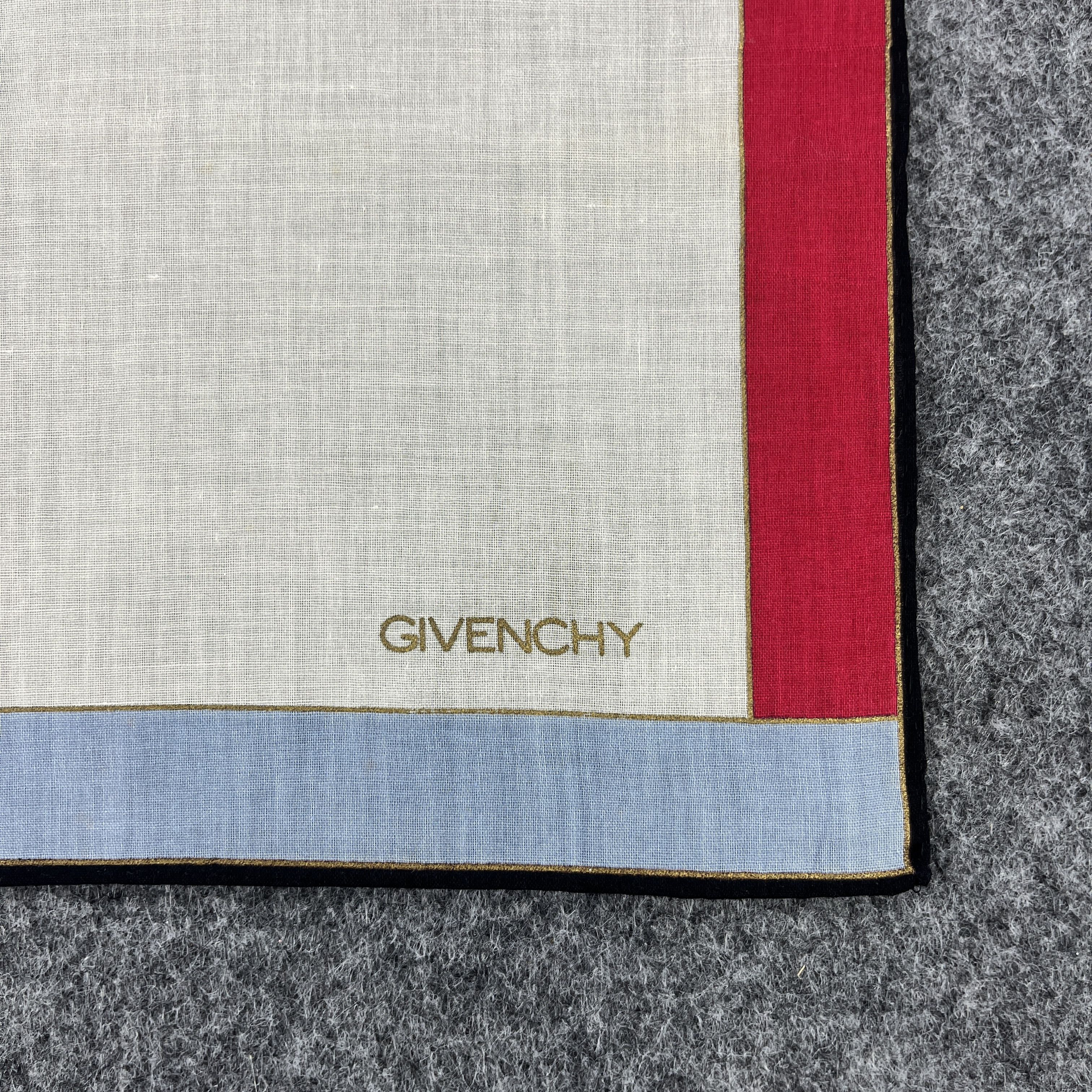 Vintage Givenchy Handkerchief / Bandana / Neckerchief B444 Size ONE SIZE - 2 Thumbnail