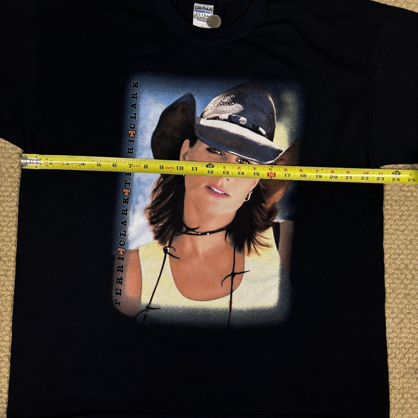 Gildan vintage y2k 2005 Terri Clark tour tshirt gildan XL retro Size US XL / EU 56 / 4 - 5 Thumbnail