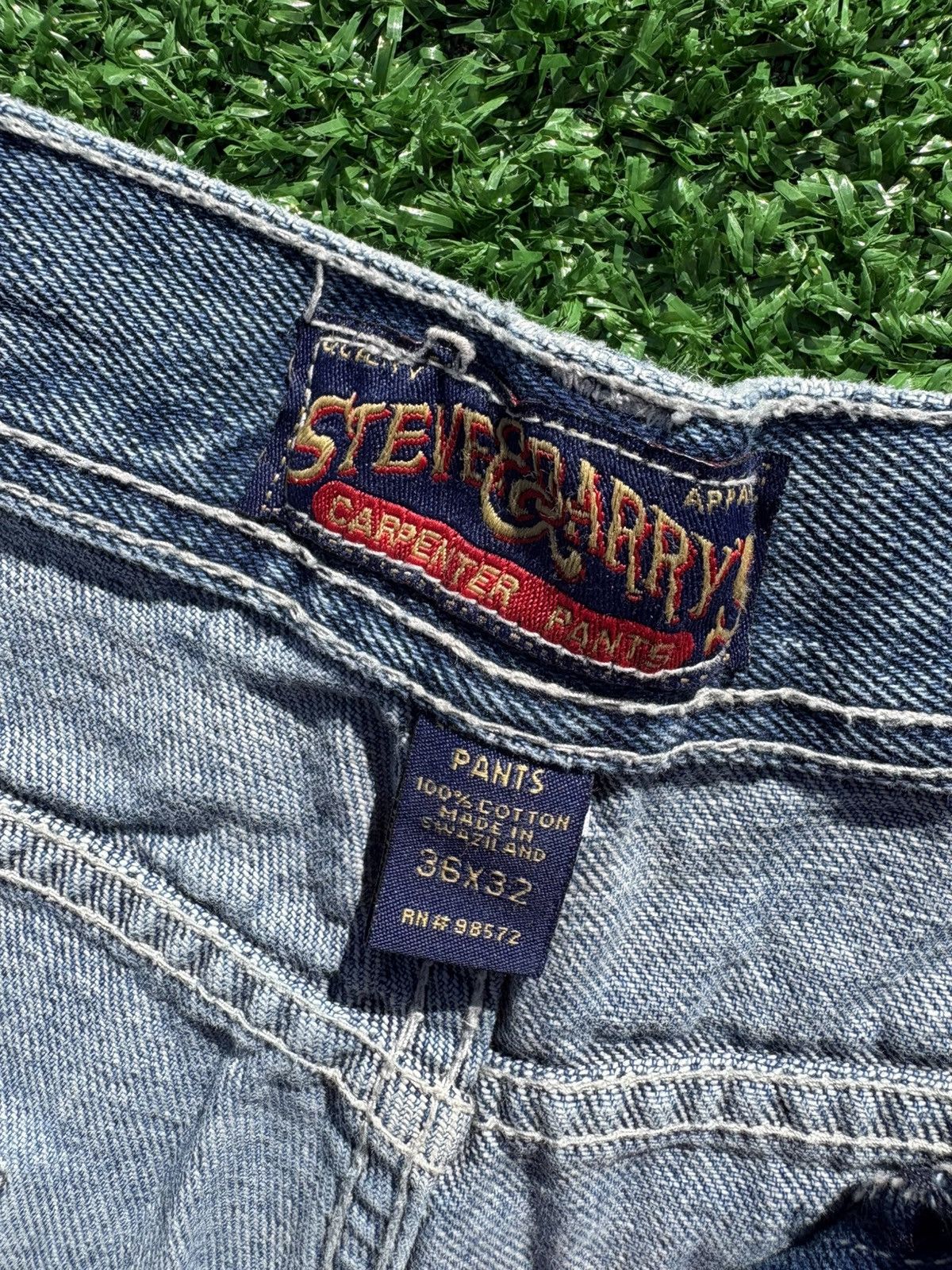 Steve And Barrys × Vintage Vintage Steve And Barry’s carpenter pants Size US 36 / EU 52 - 4 Thumbnail