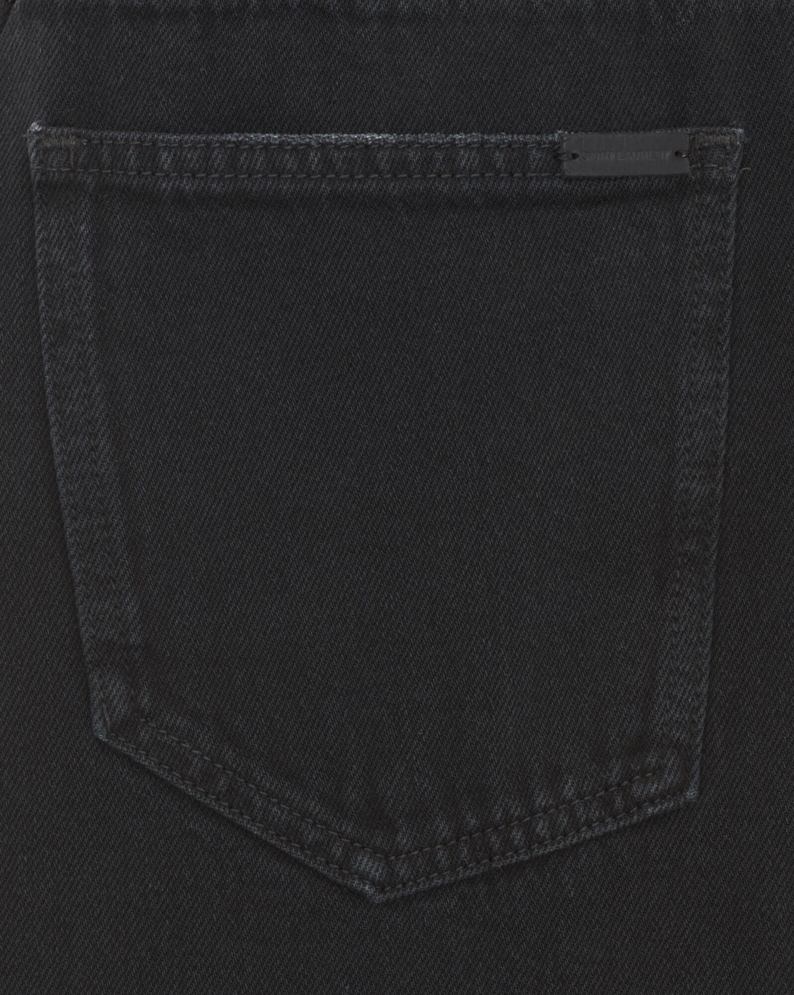 Saint Laurent Paris o1s1wg110225 757276 Long Extreme Baggy Jeans Carbon Denim Size US 34 / EU 50 - 4 Thumbnail