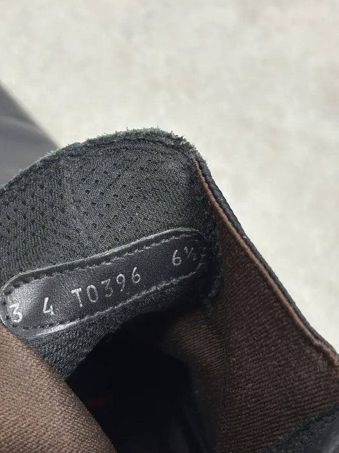 Prada FW1999 Prada Black Chelsea Vibram Leather Boots Size US 7.5 / EU 40-41 - 10 Thumbnail