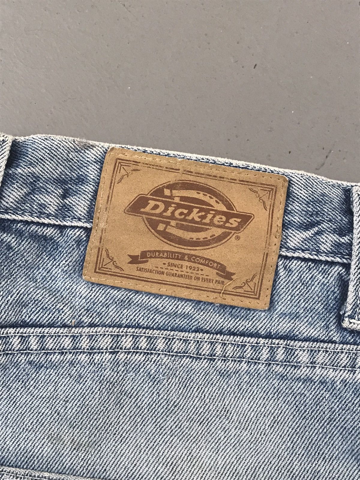 Dickies × Vintage Vintage Dickies spell out embroidered carpenter denim Size US 32 / EU 48 - 10 Thumbnail