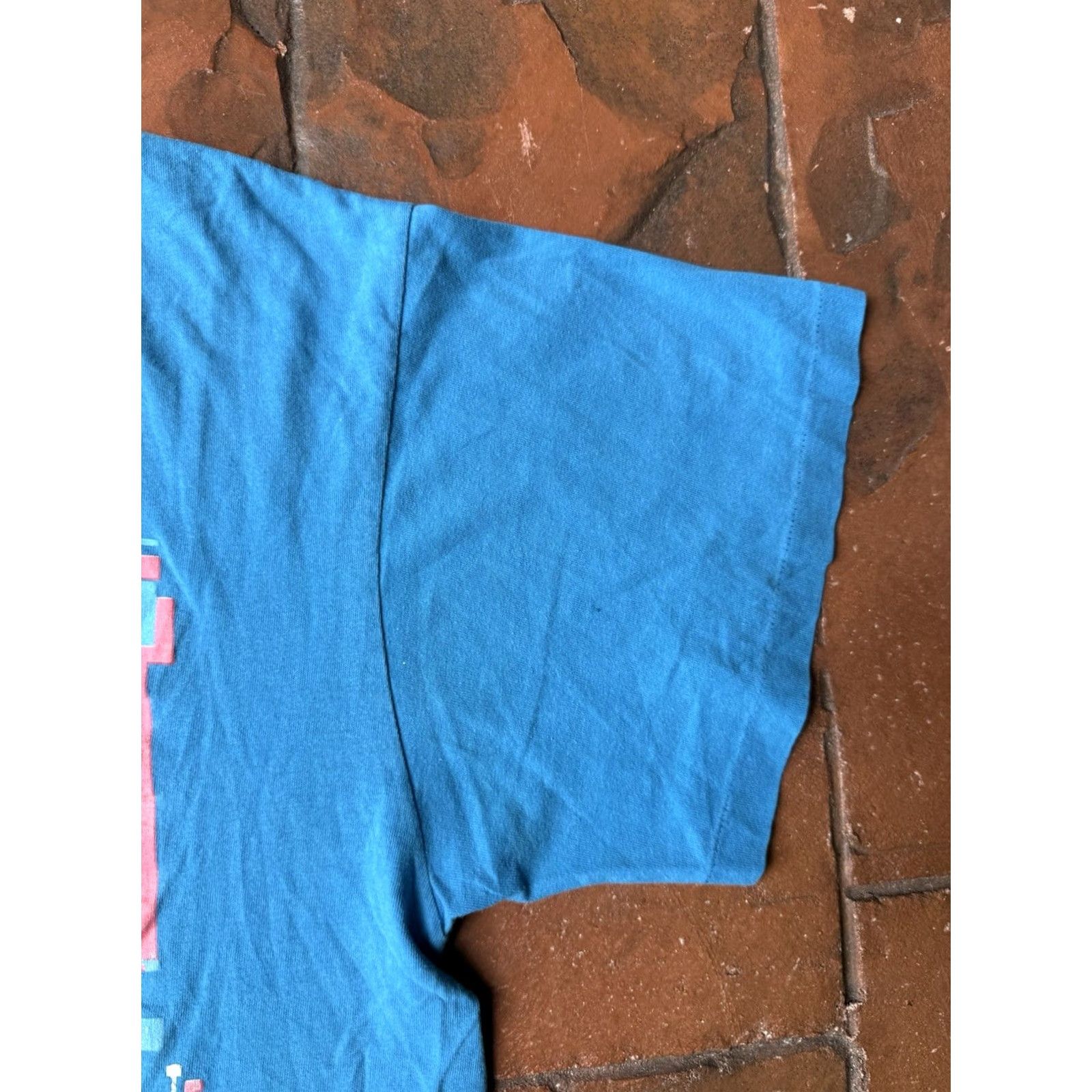 Nike VINTAGE Nike Just Do It Logo T-Shirt XL Blue Men Short Sleeve Crew Neck Graphic Tee 80s 90s USA Size US XL / EU 56 / 4 - 5 Thumbnail